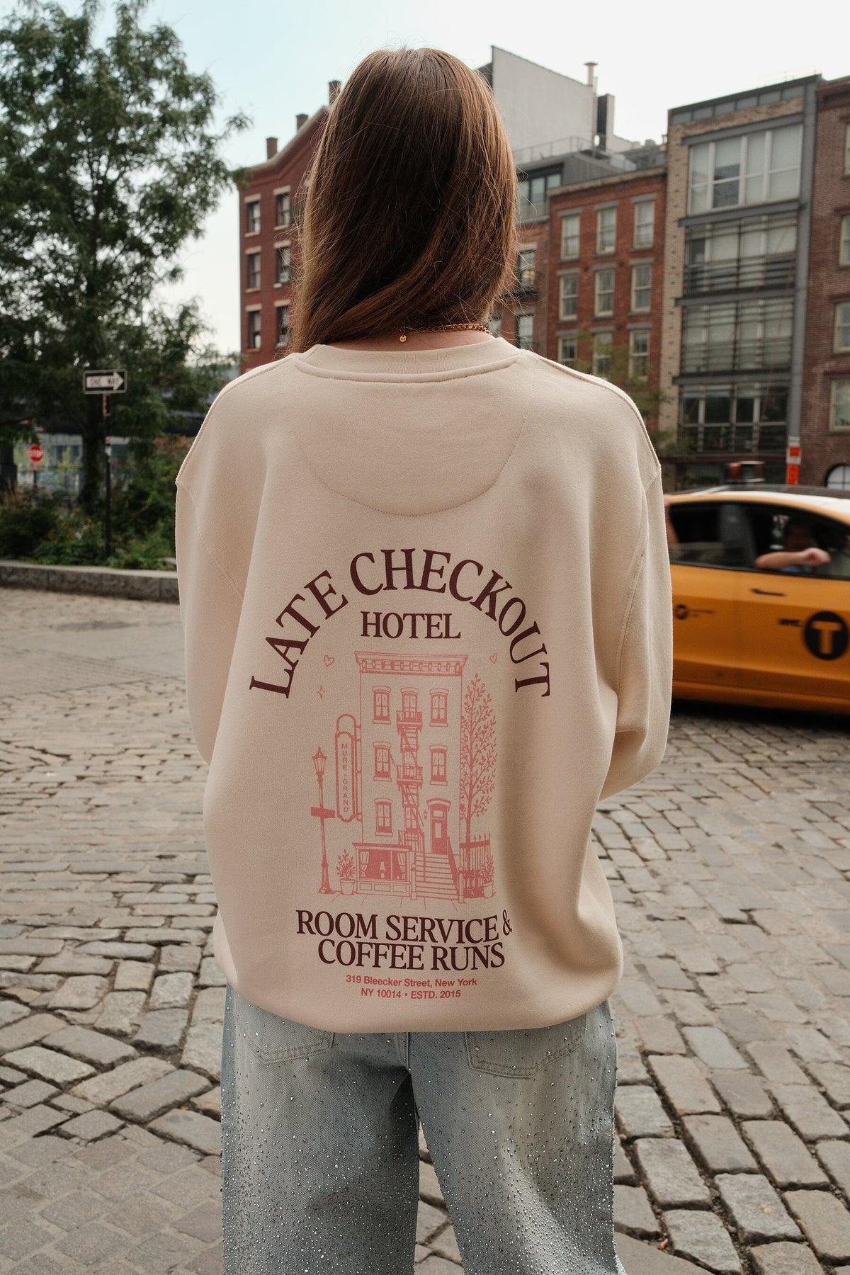 Late Checkout Graphic Sweatshirt sweatshirt mure + grand
