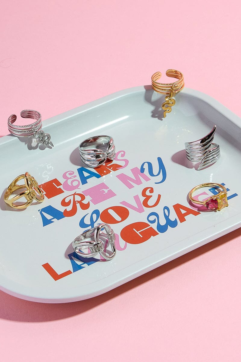 Linked Oval Stacking Ring Rings mure + grand