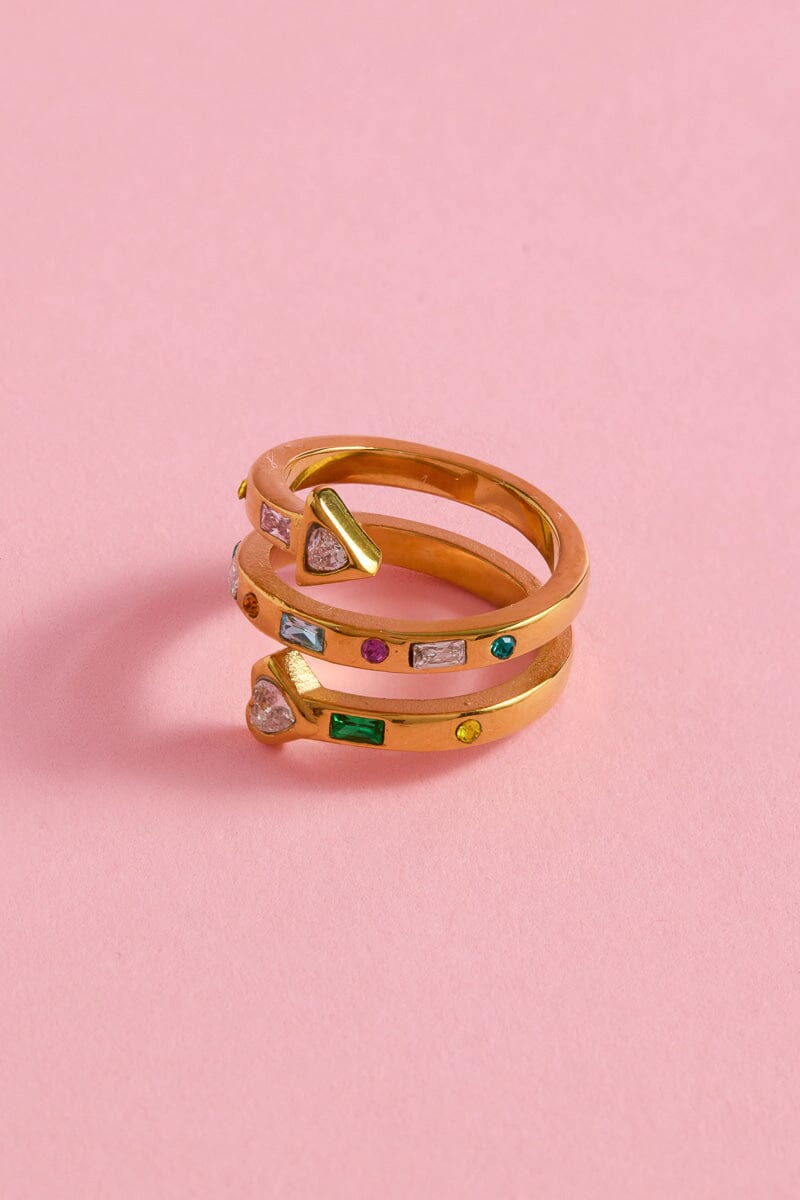 Love Direction Stacking Ring Rings mure + grand