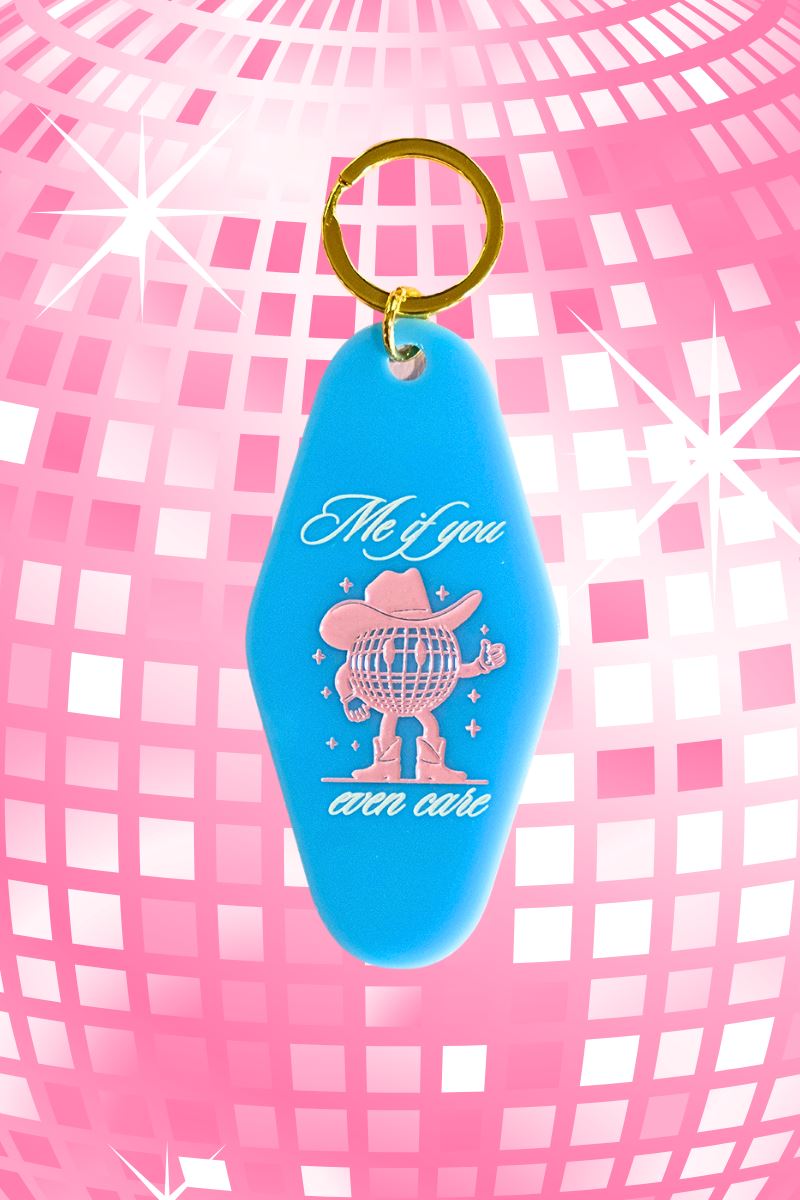 Me If You Even Care Motel Keychain Keychain mure + grand