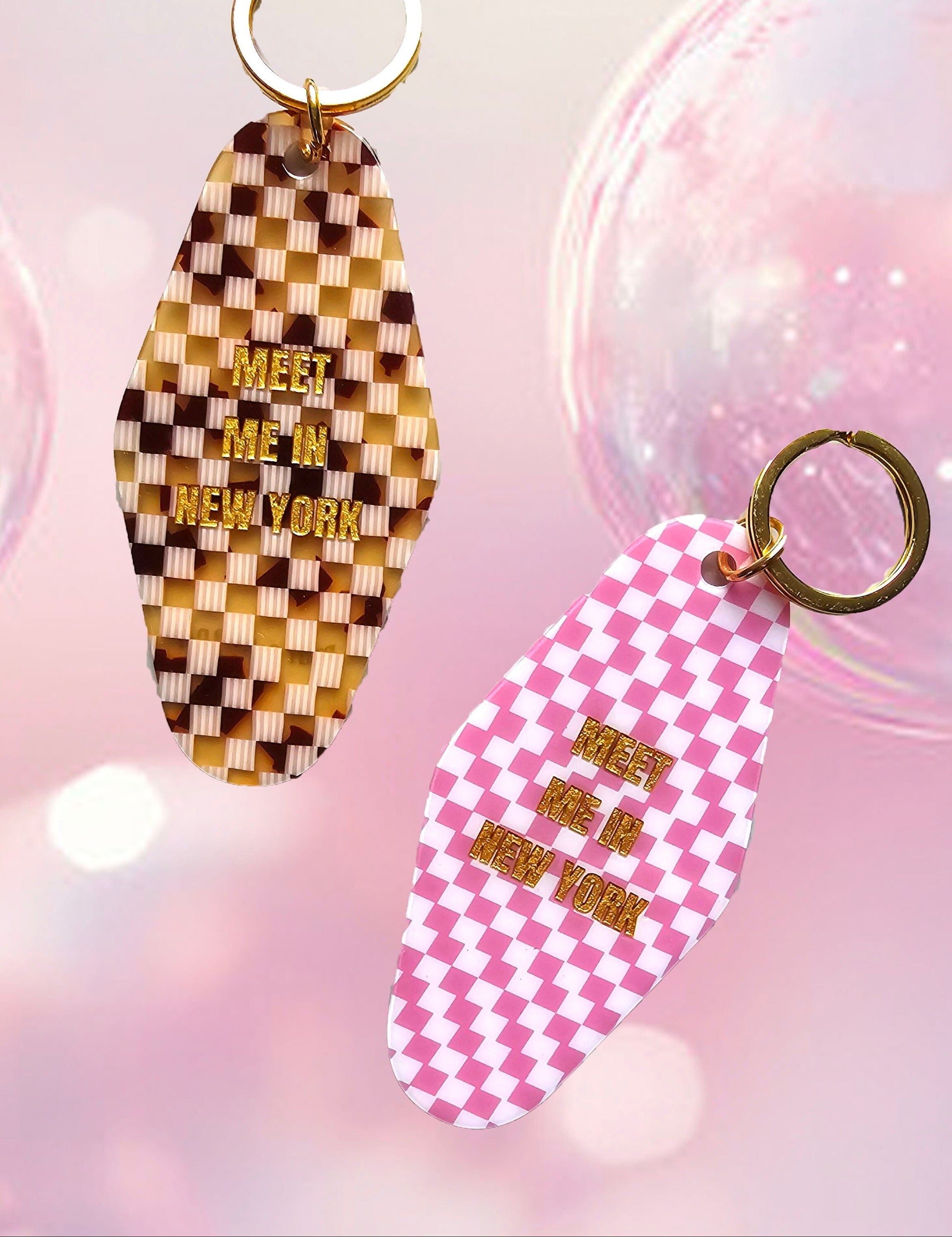 Meet Me in New York Motel Keychain Keychain mure + grand