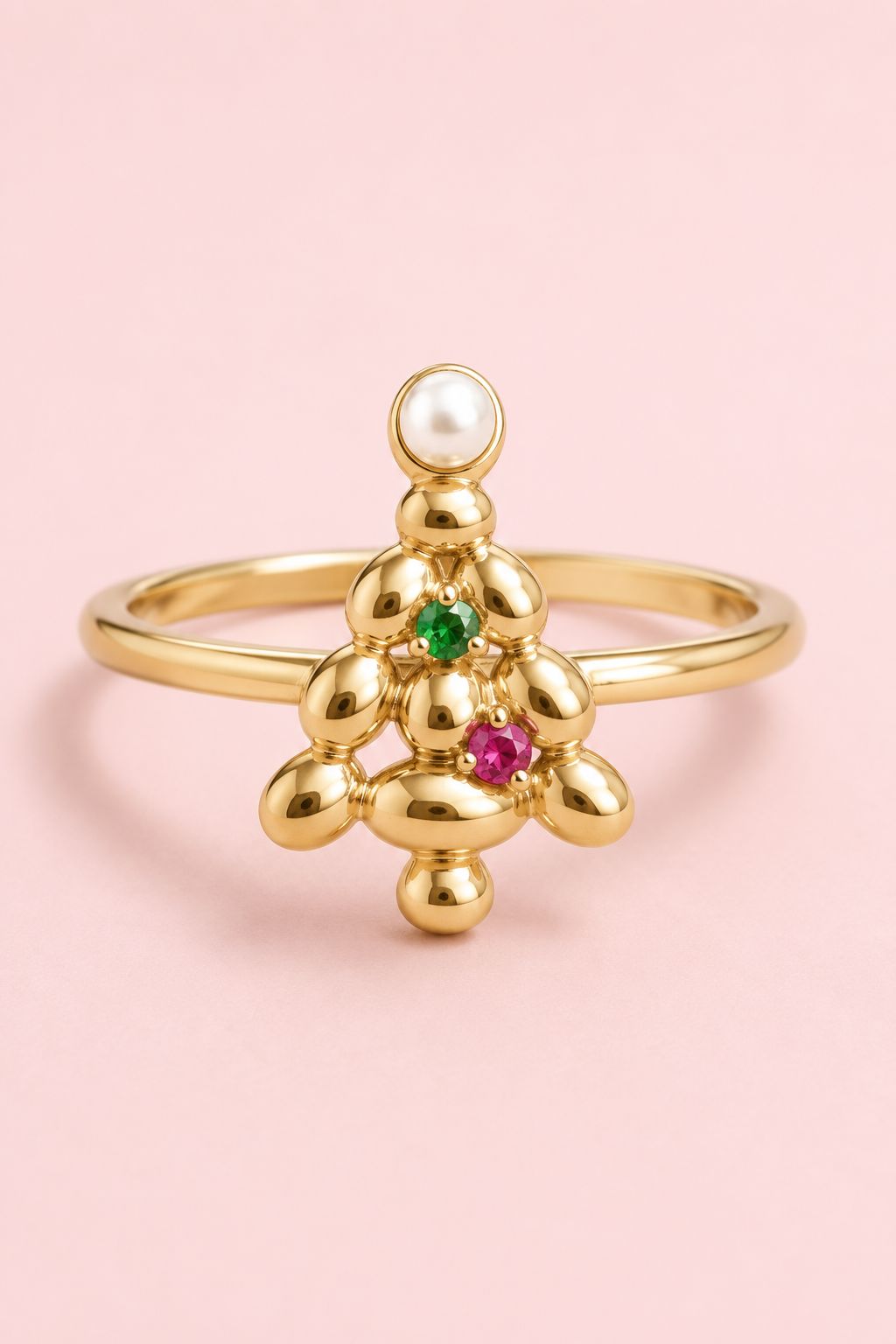 Merry & Bright Pearl Stacking RingMure + Grand