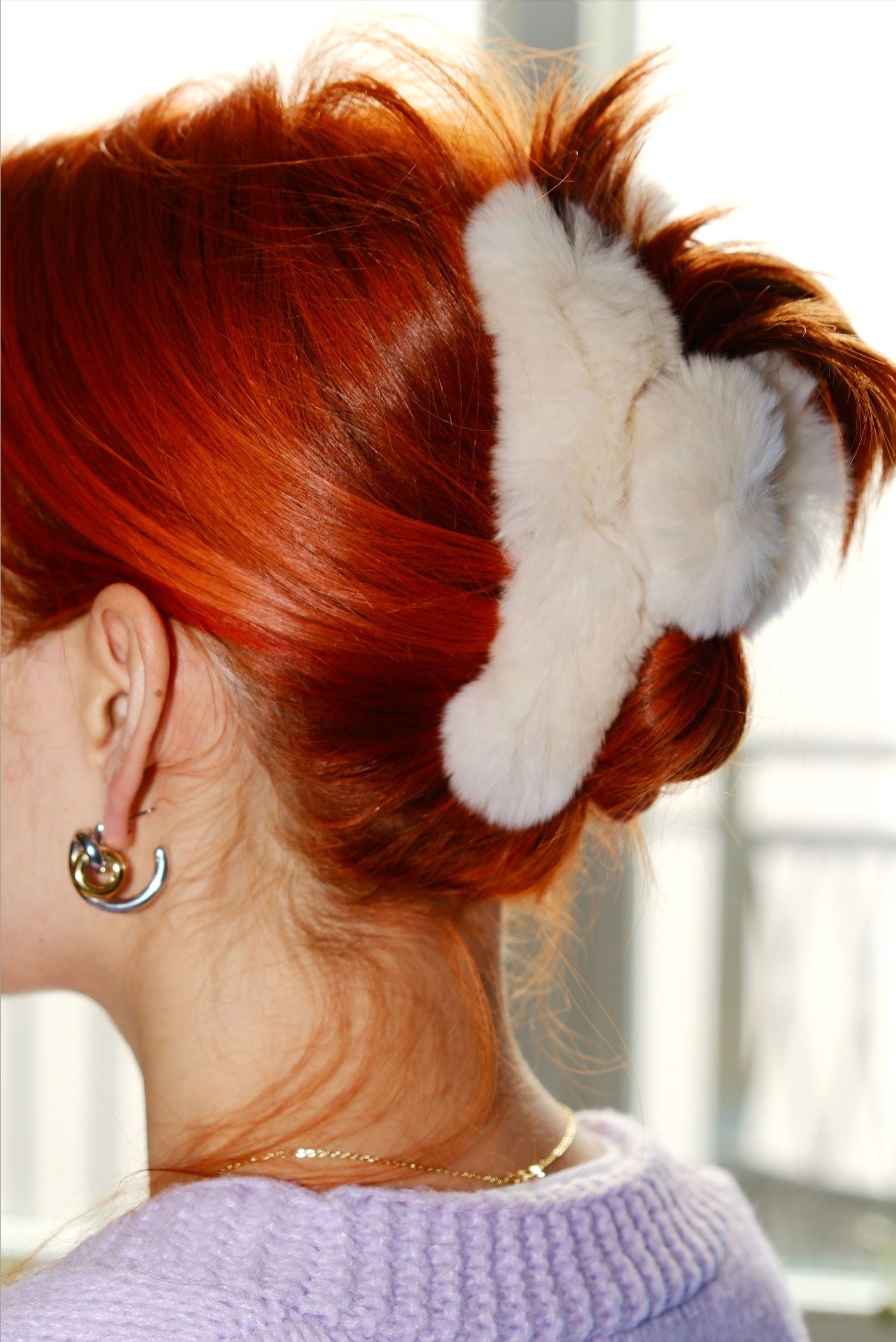 Mila Loop Hoop Earrings Earrings mure + grand