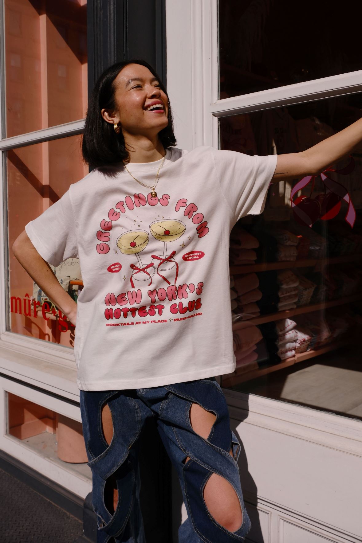 Mocktails at My Place Graphic T-Shirt t-shirt mure + grand