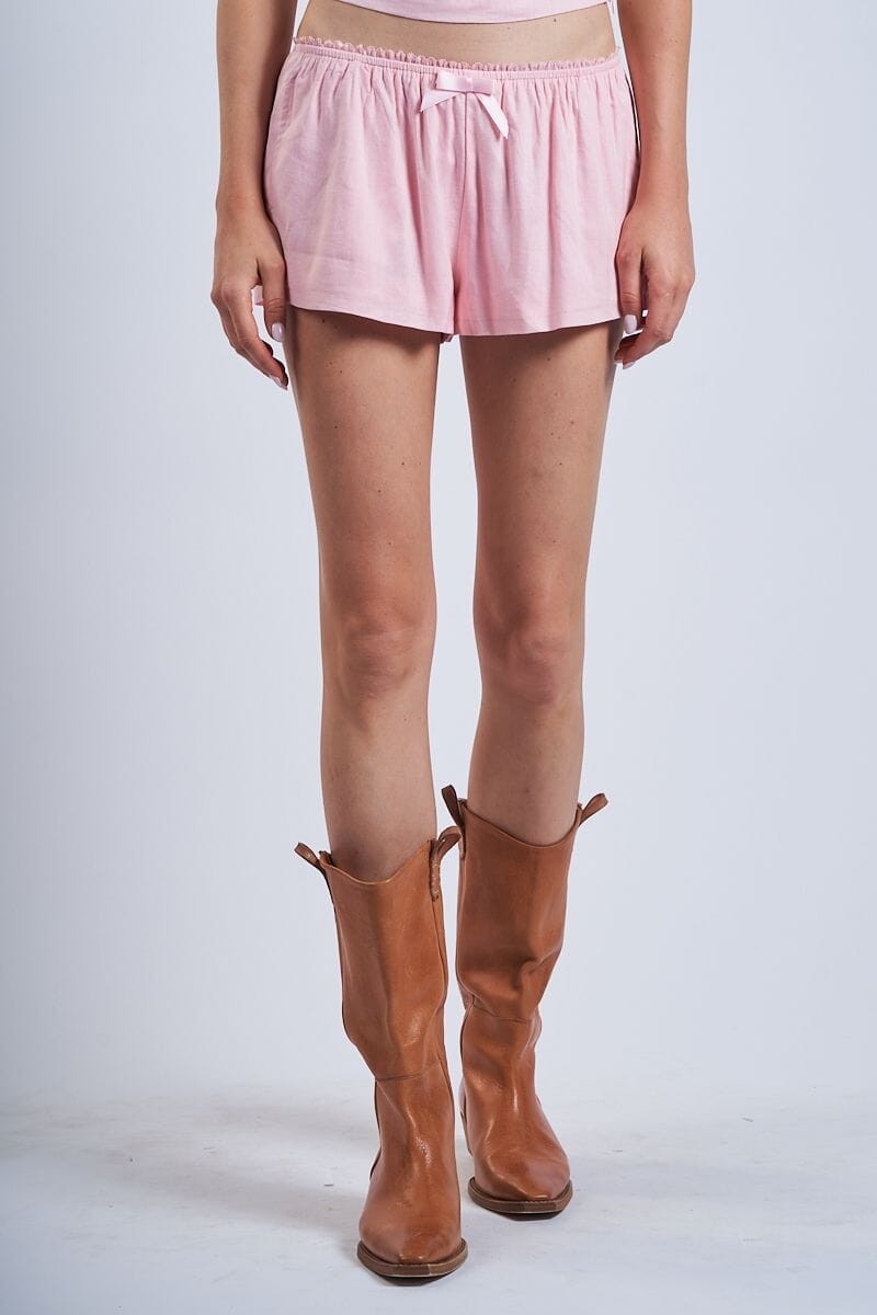 Natsu Elastic Waist Band Shorts Clothing Sky to Moon
