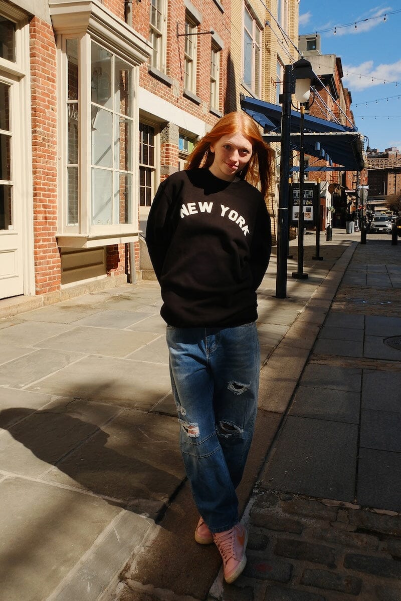 New York Puff Sweatshirt mure + grand