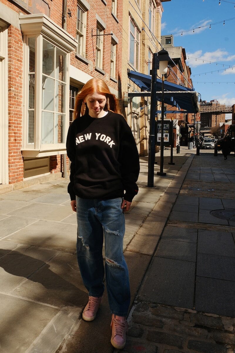 New York Puff Sweatshirt mure + grand
