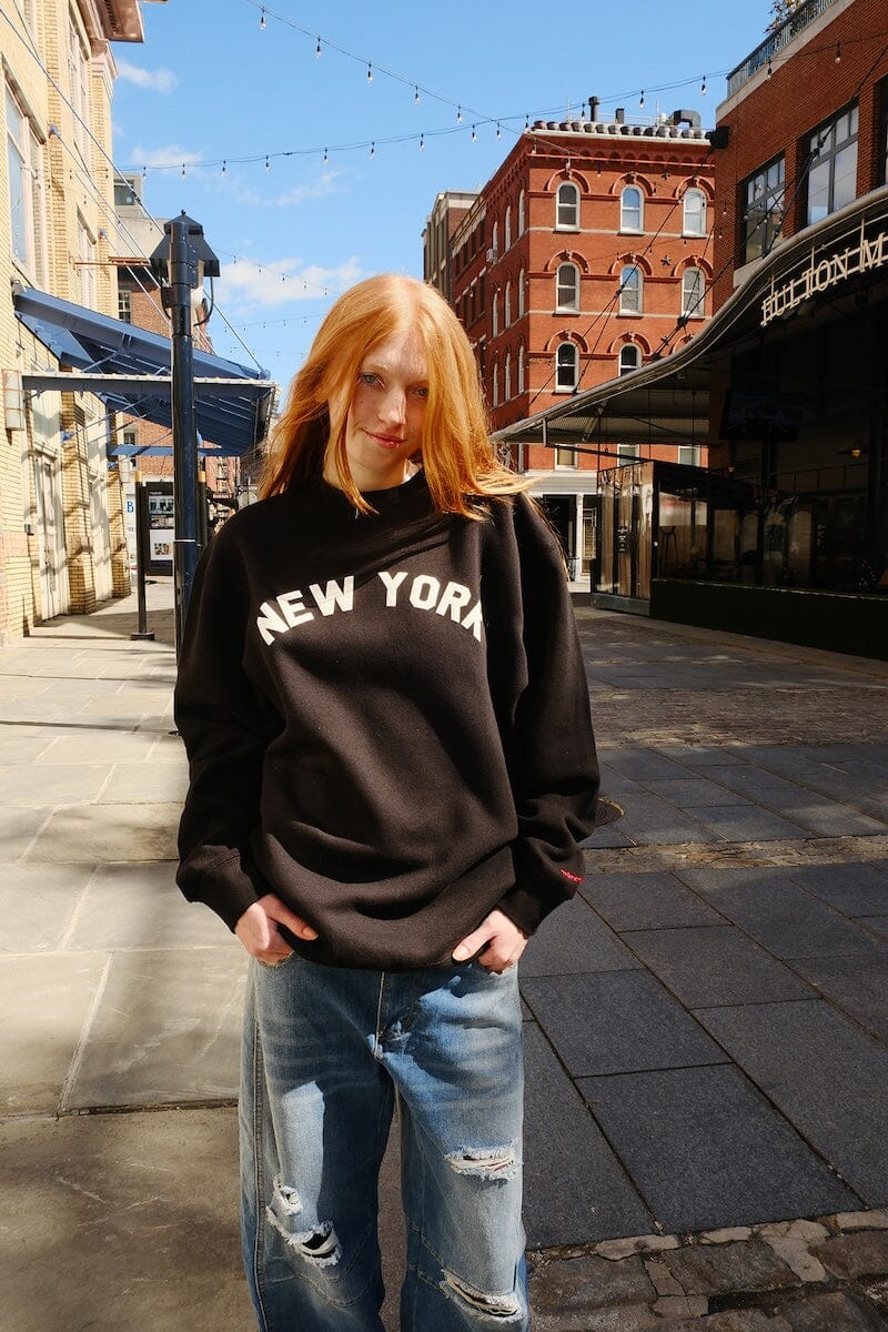 New York Puff Sweatshirt mure + grand