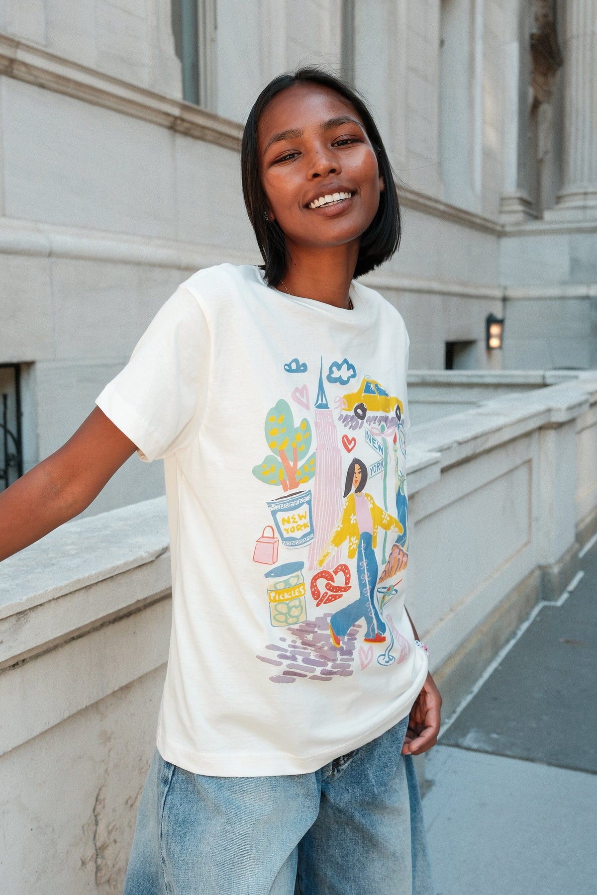 New York Sketchbook Graphic T-Shirt t-shirt mure + grand