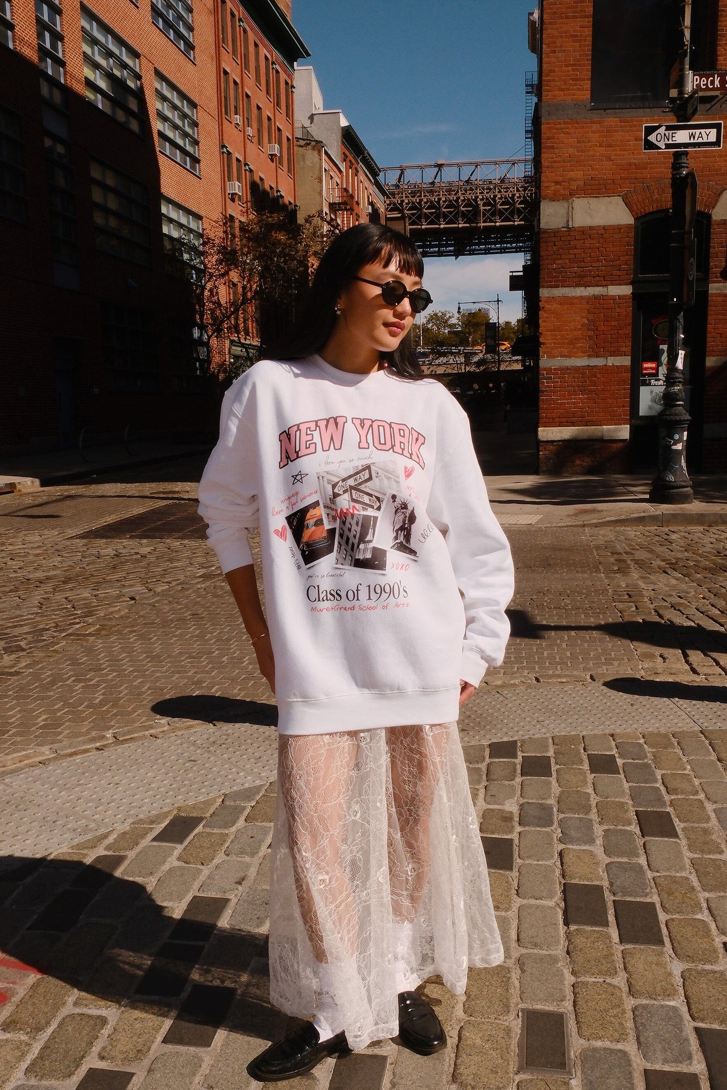 New York Yearbook Graphic Sweatshirt sweatshirt mure + grand