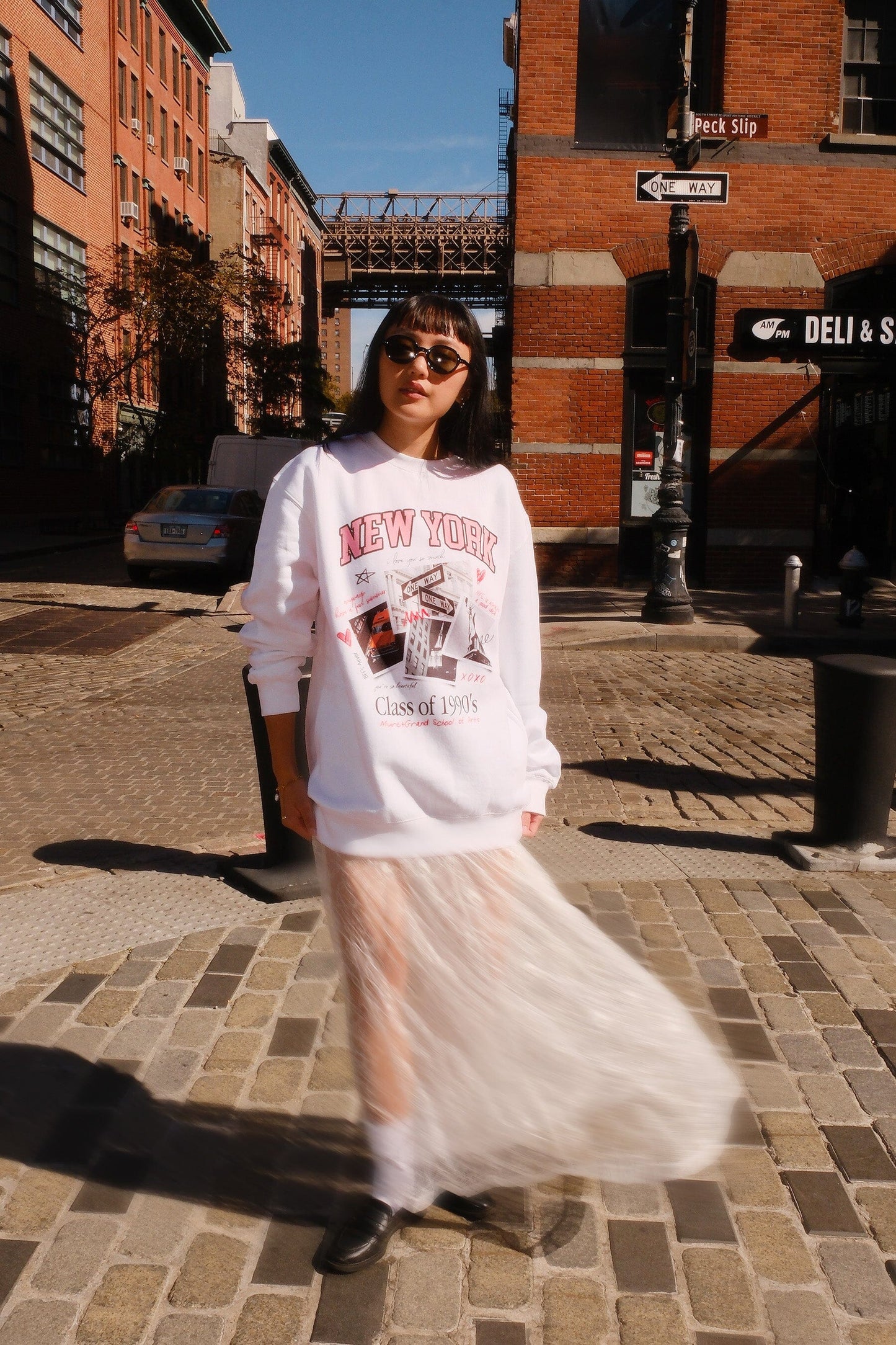 New York Yearbook Graphic Sweatshirt sweatshirt mure + grand