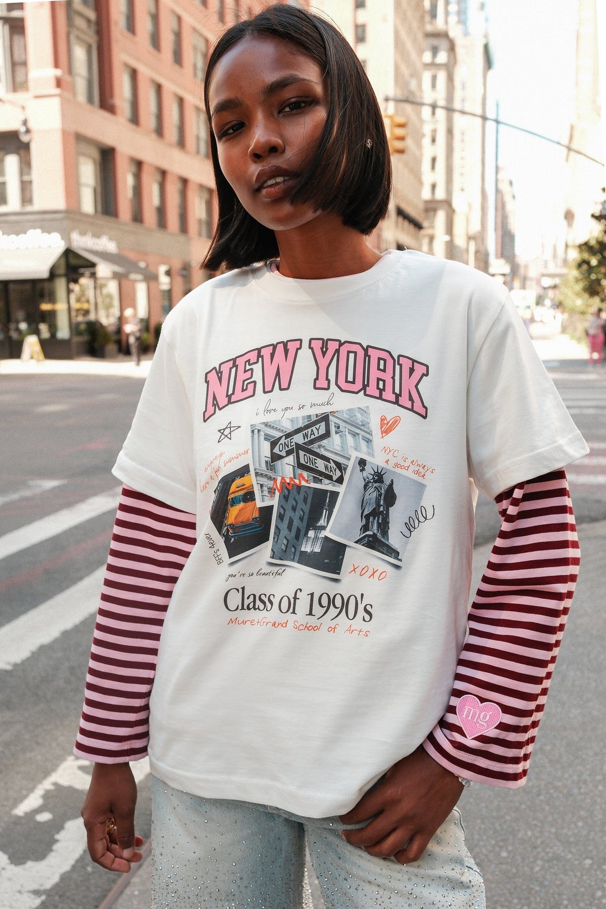 New York Yearbook Graphic T-shirtMure + Grand