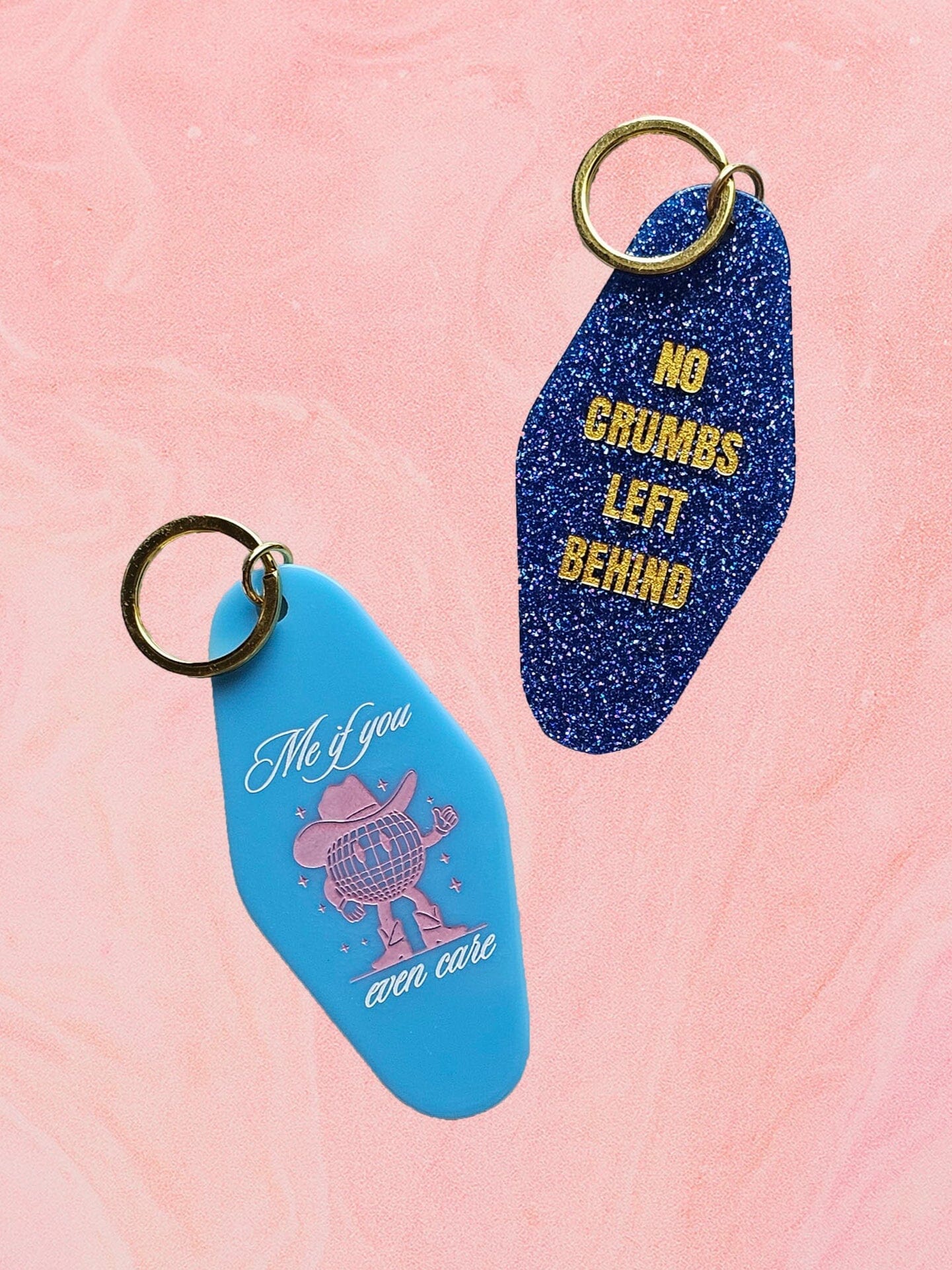No Crumbs Left Behind Motel Keychain Keychain mure + grand