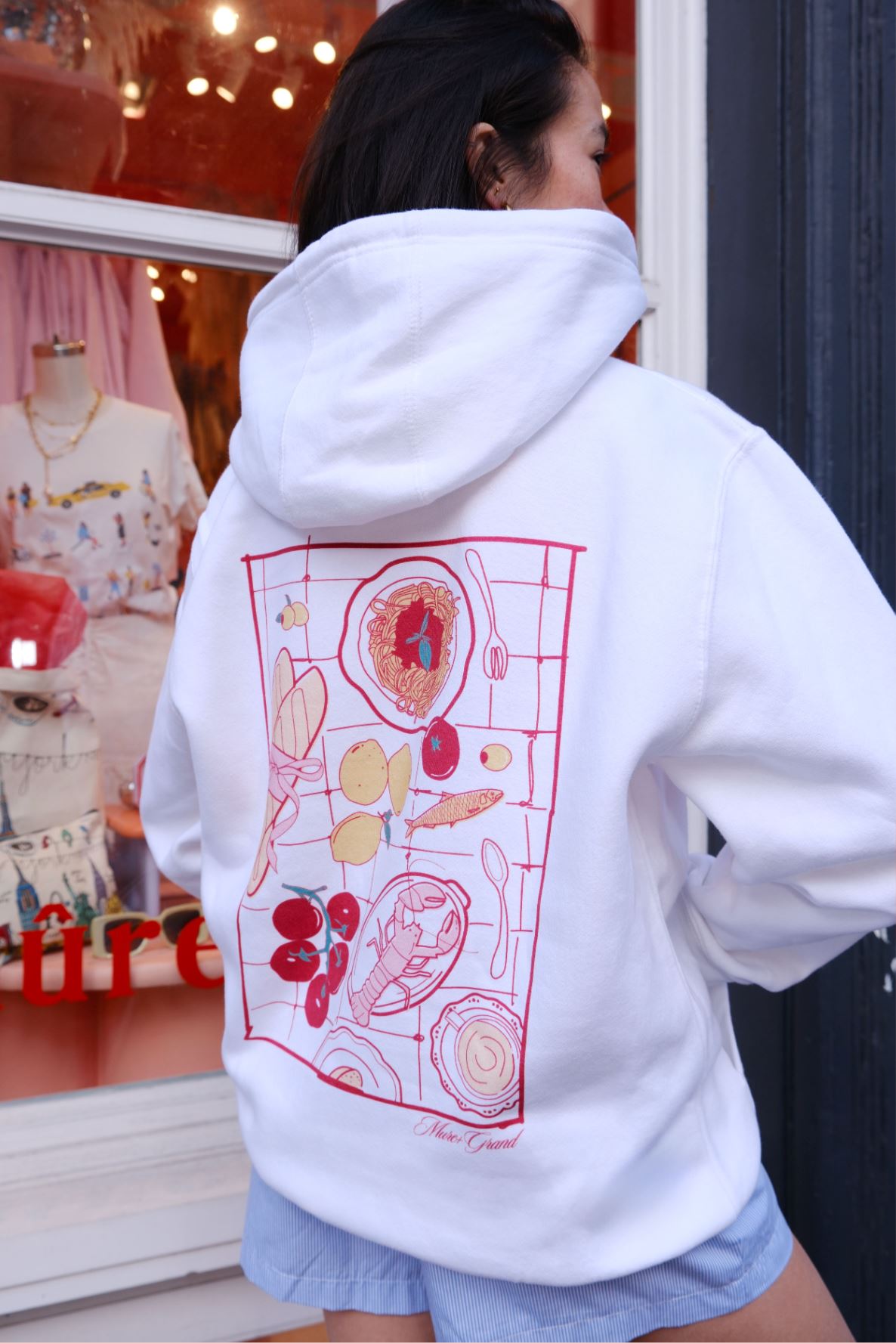Nourishing My Soul Graphic Hoodie Hoodie mure + grand