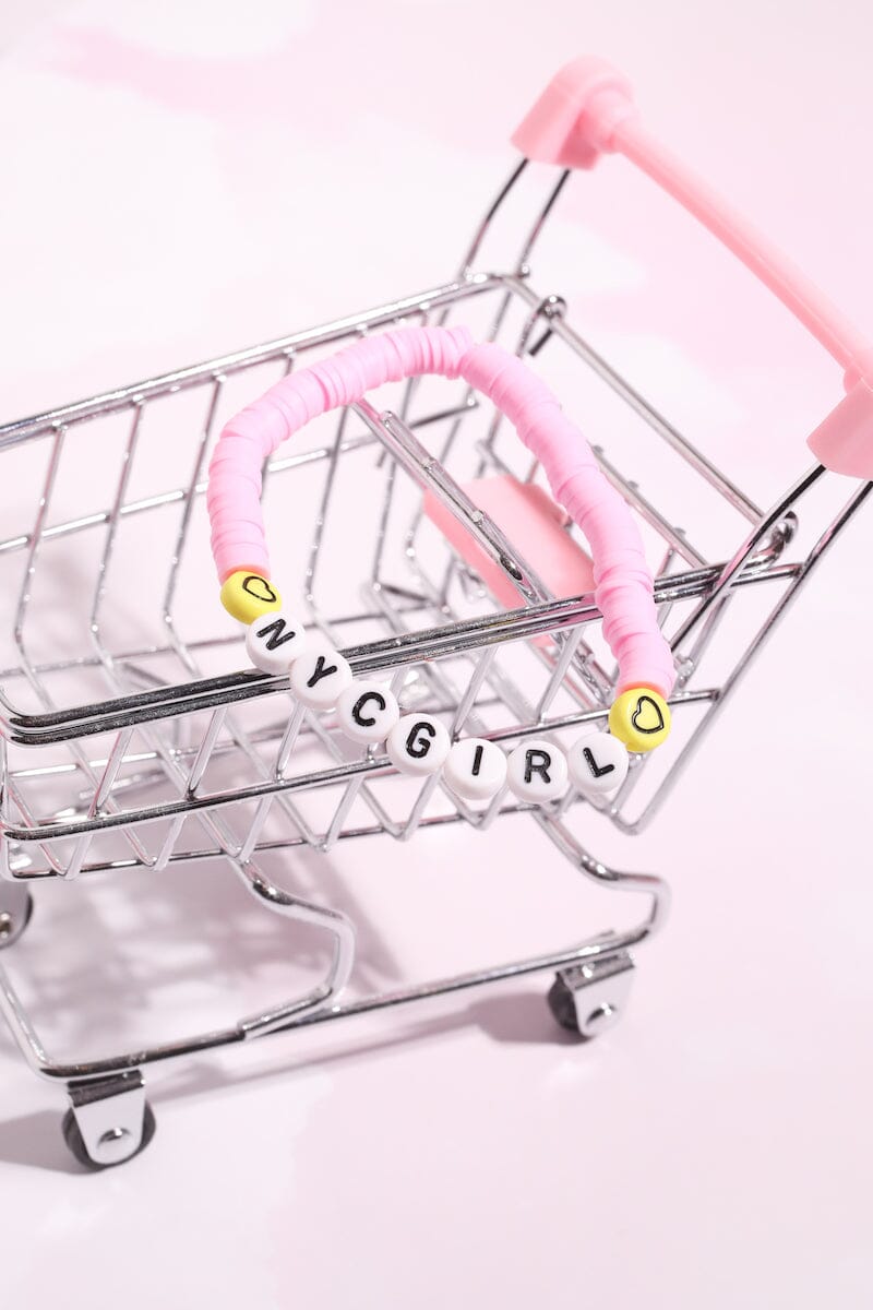 NYC Girl Inspirational Beaded Bracelet Bracelet mure + grand