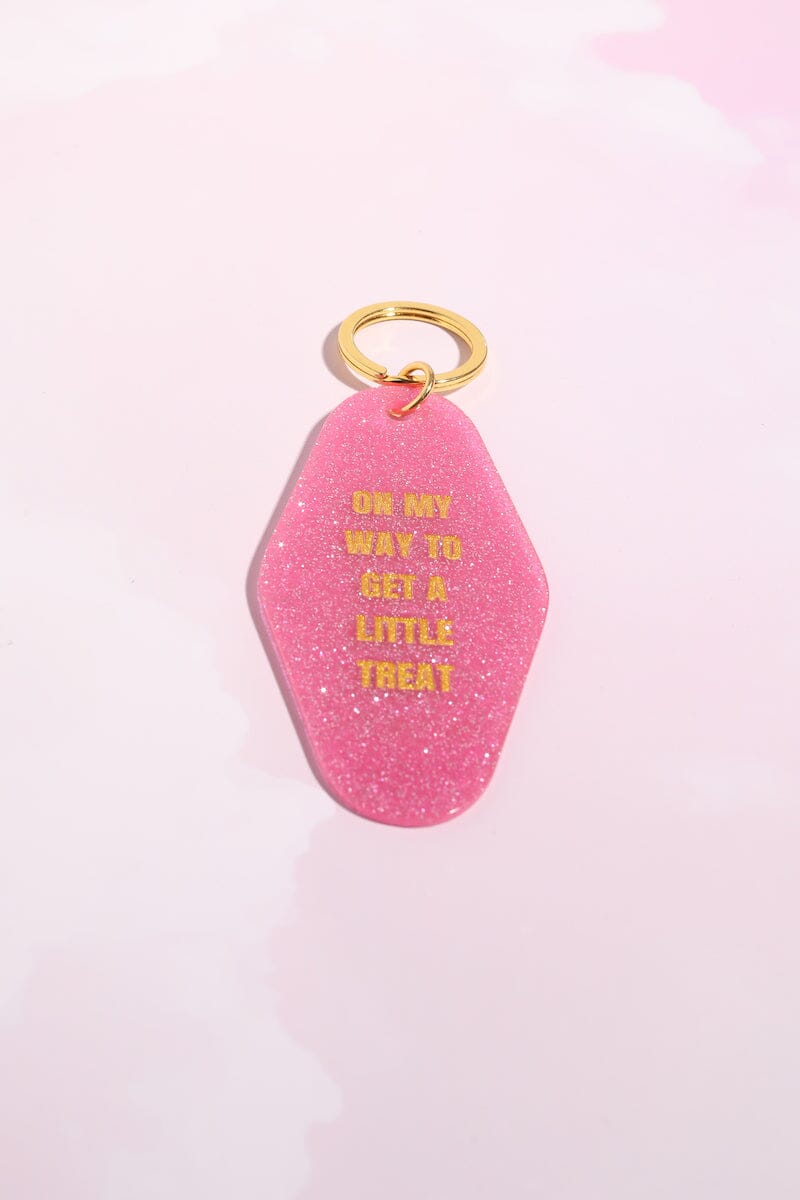 On My Way to Get a Little Treat Motel Keychain Keychain mure + grand