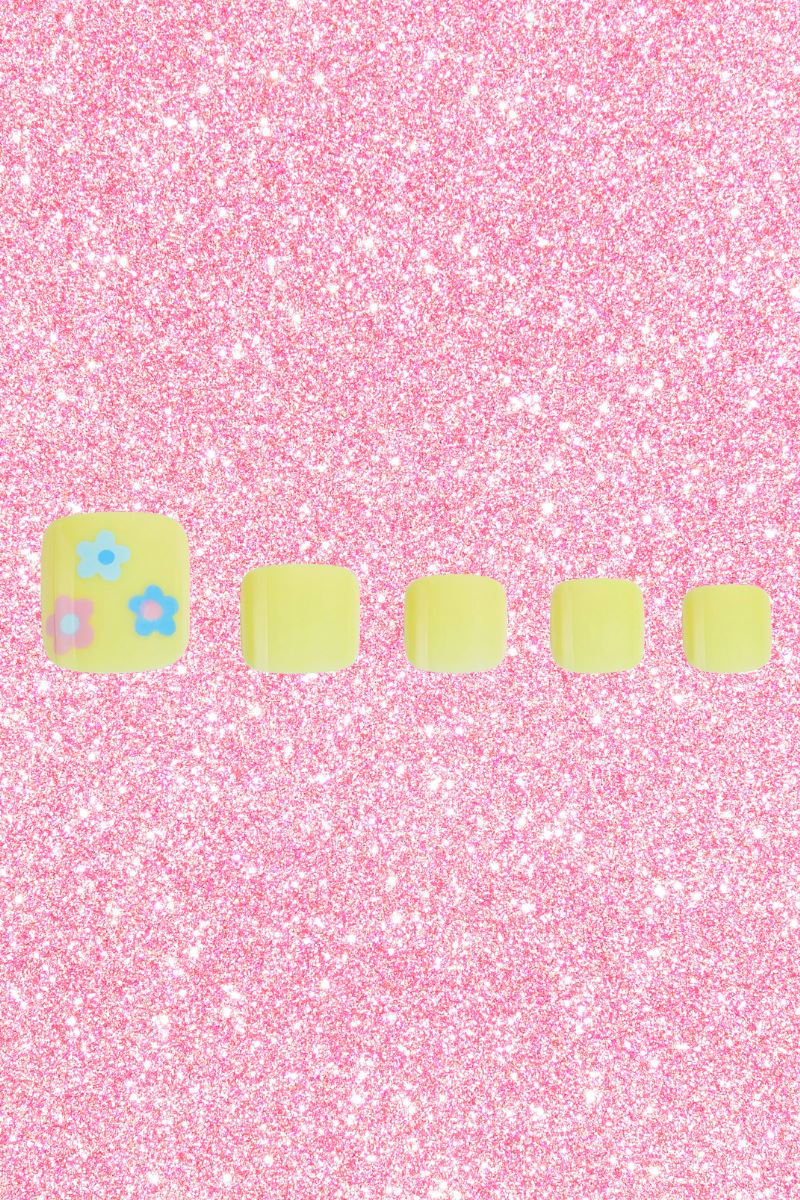 Paintlab Pinkie Sunny Toes Press on Nails Nail paintlab