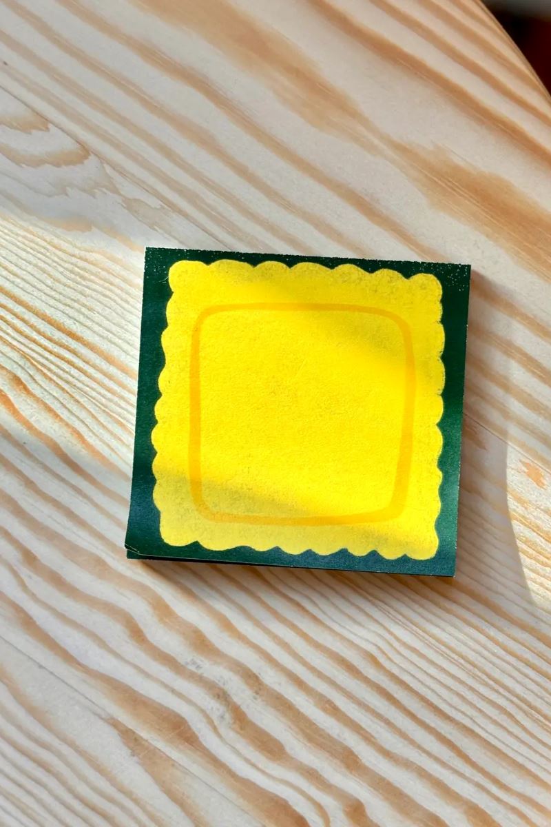 Pasta Sticky Note Pad Note Pad Mel Andrel