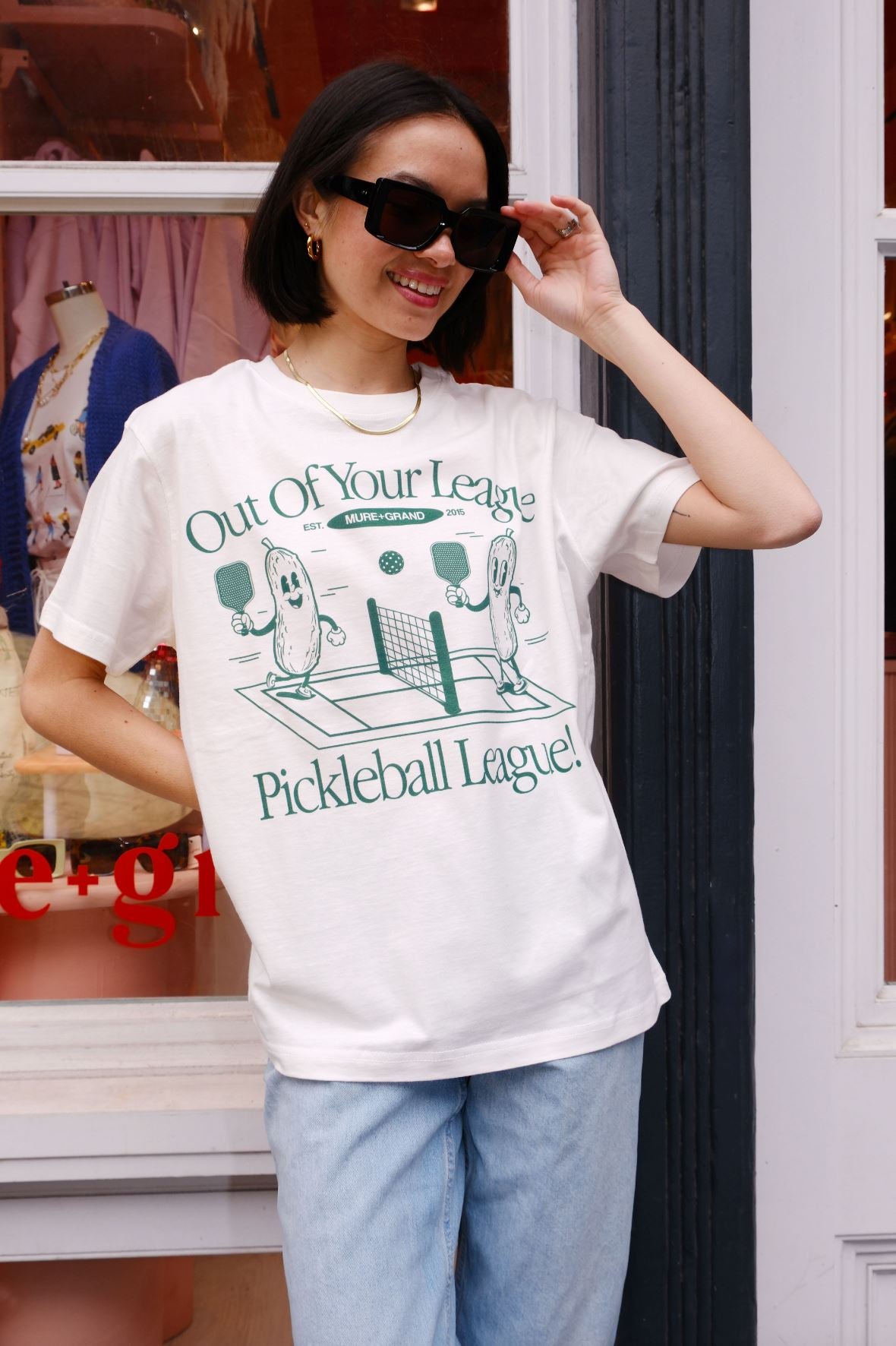 Pickleball League Graphic T-Shirt t-shirt mure + grand 