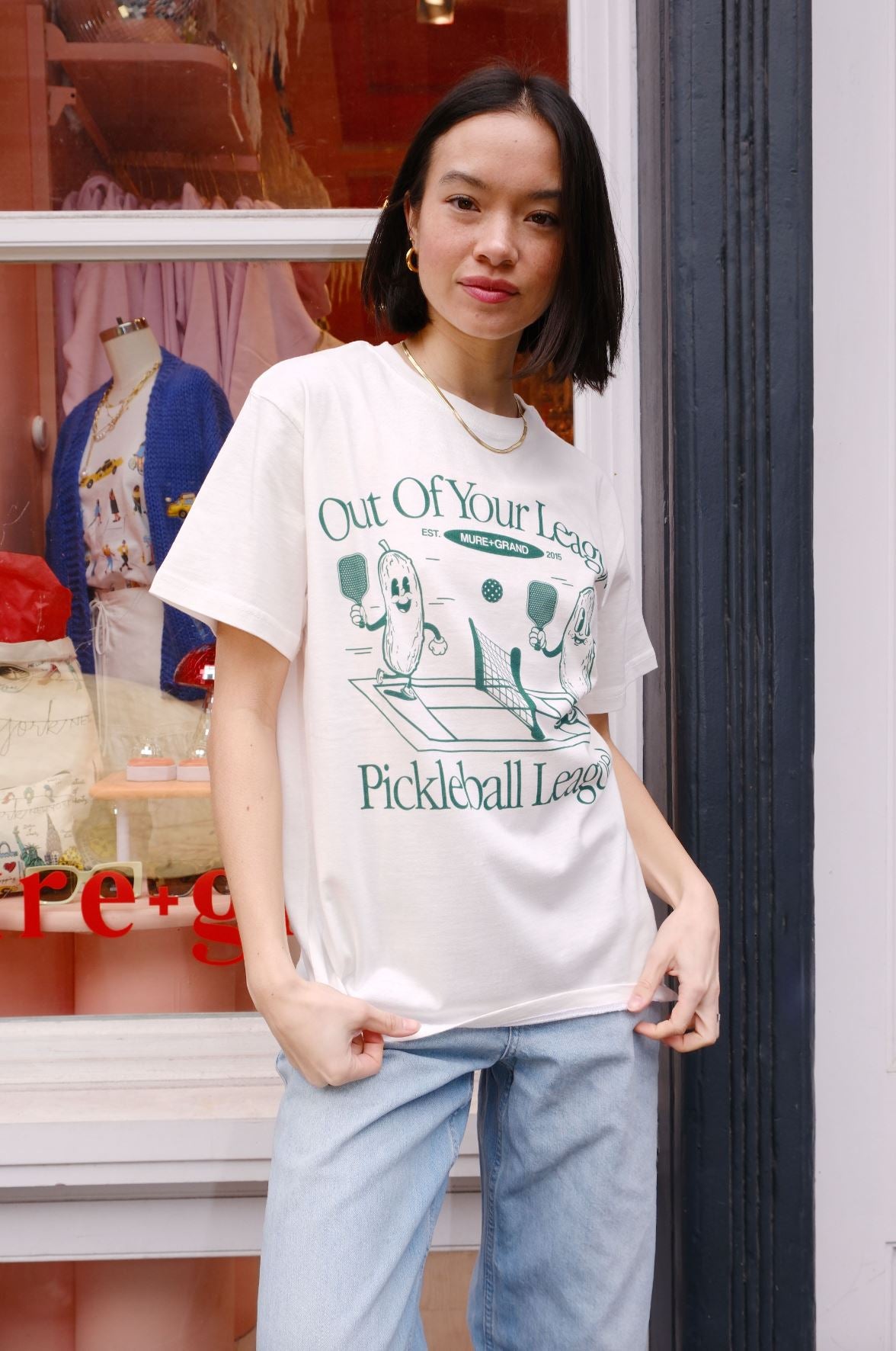Pickleball League Graphic T-Shirt t-shirt mure + grand