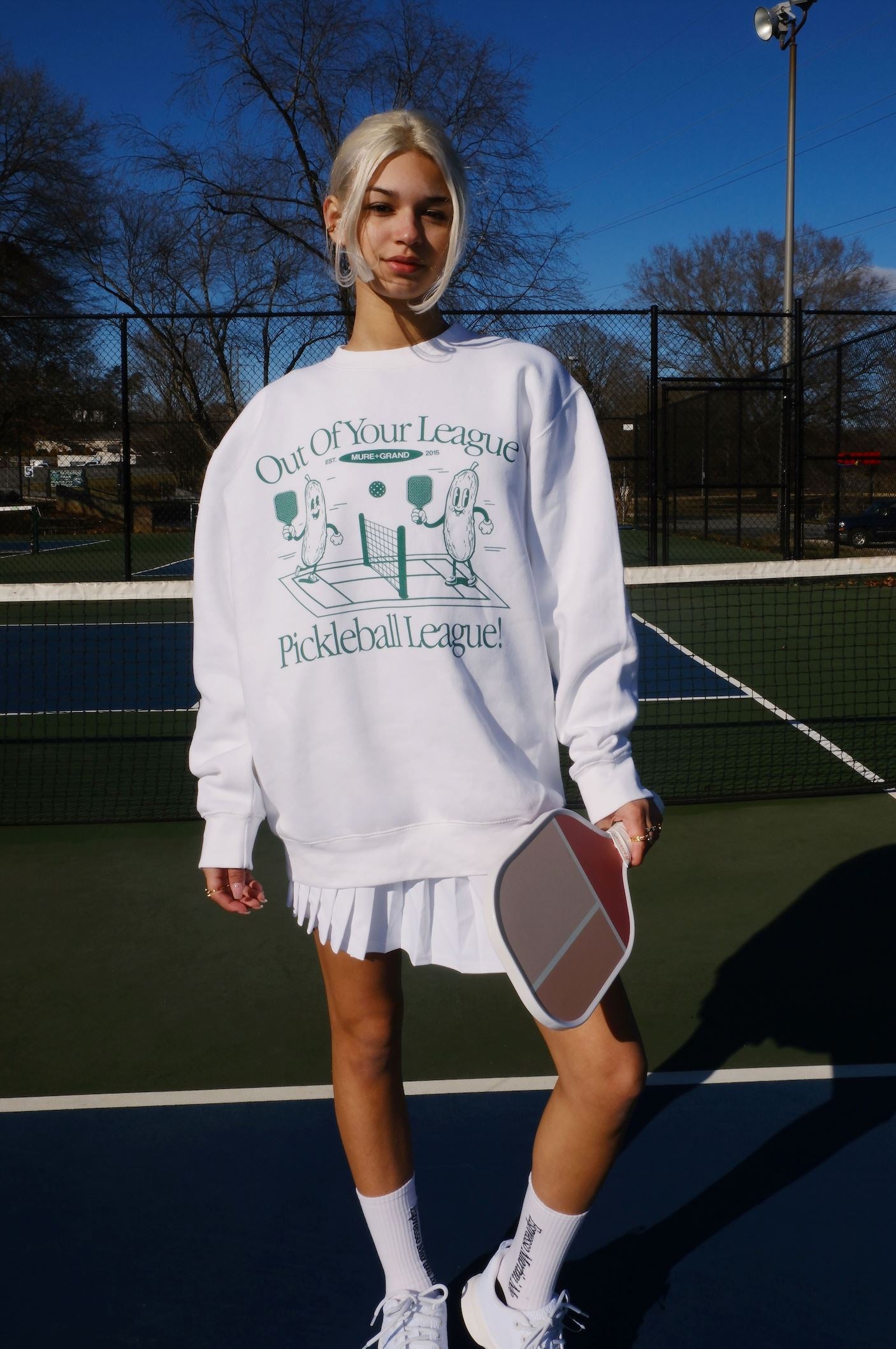 Pickleball League Sweatshirt sweatshirt mure + grand 