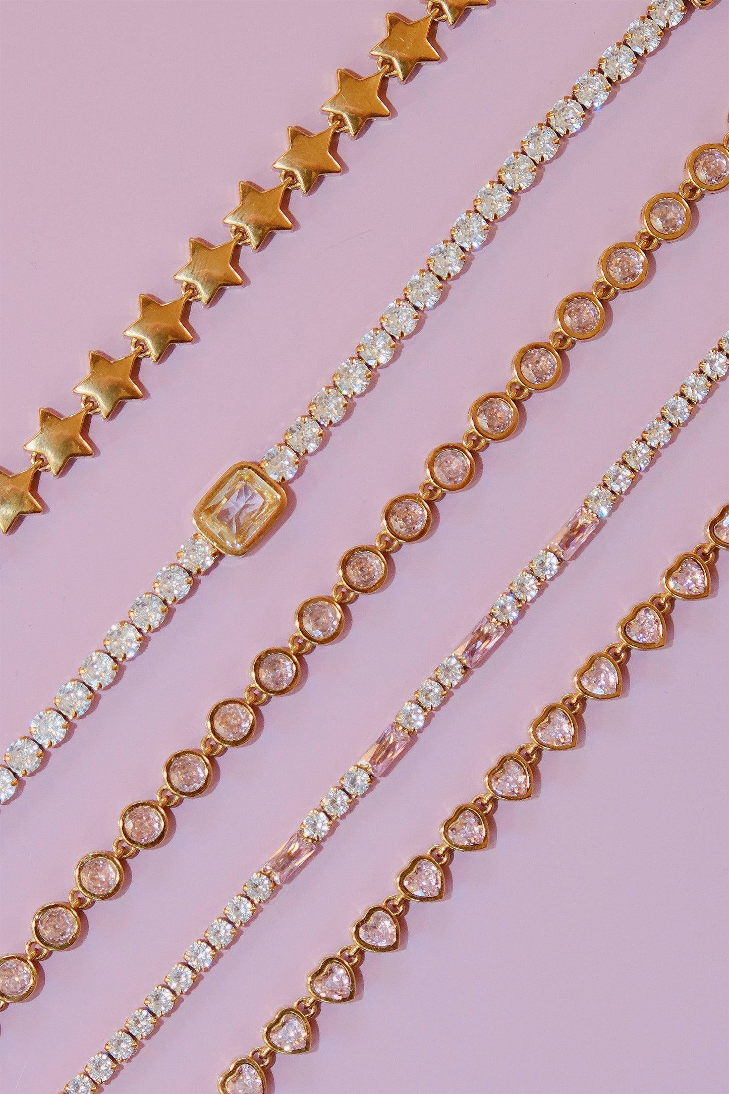 Pinky Romance Bracelet Bracelet mure + grand