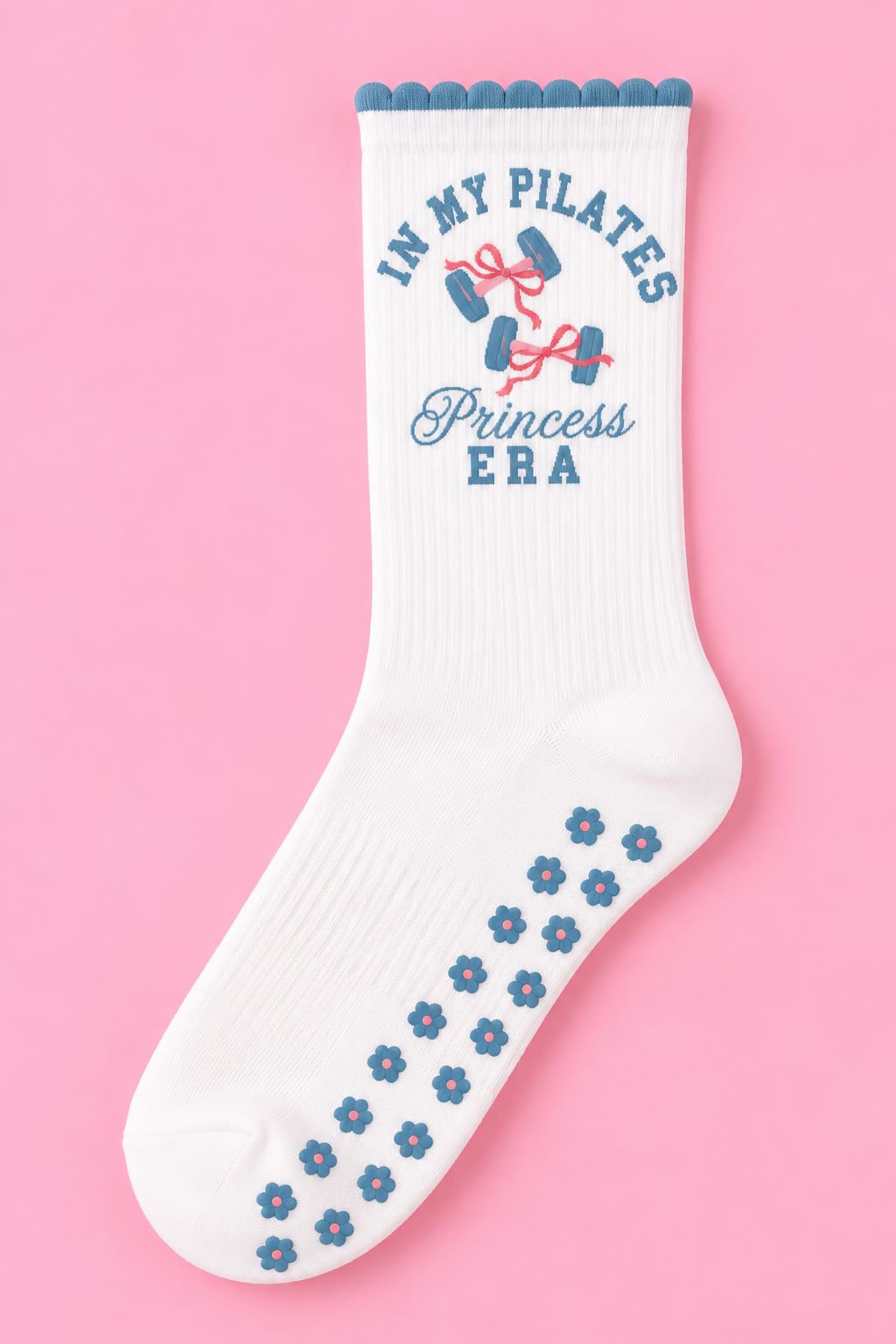 Princess Pilates Era Frill Pilates Grip Socks Socks mure + grand