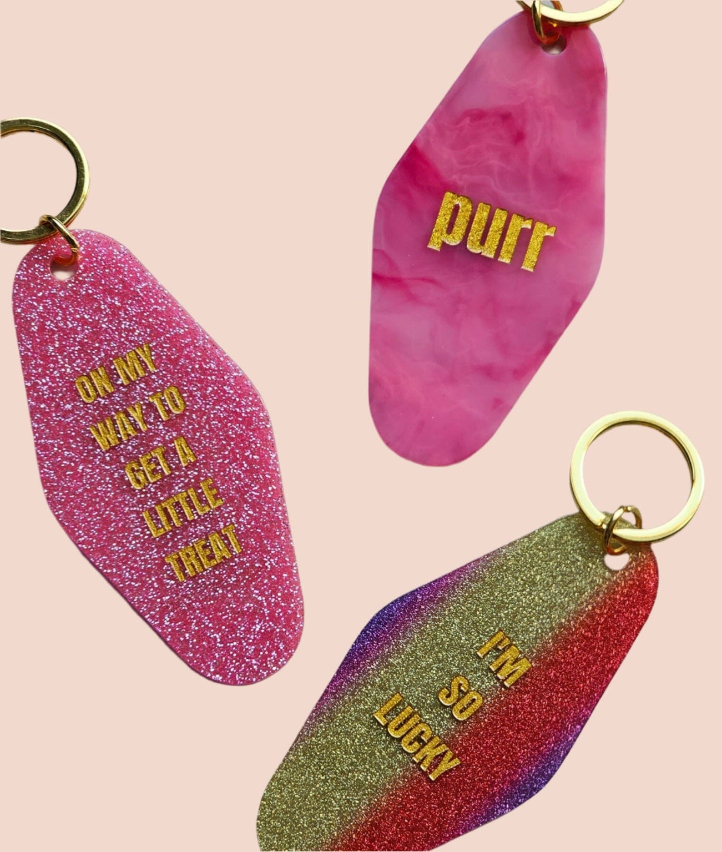 Purr Motel Keychain Keychain mure + grand