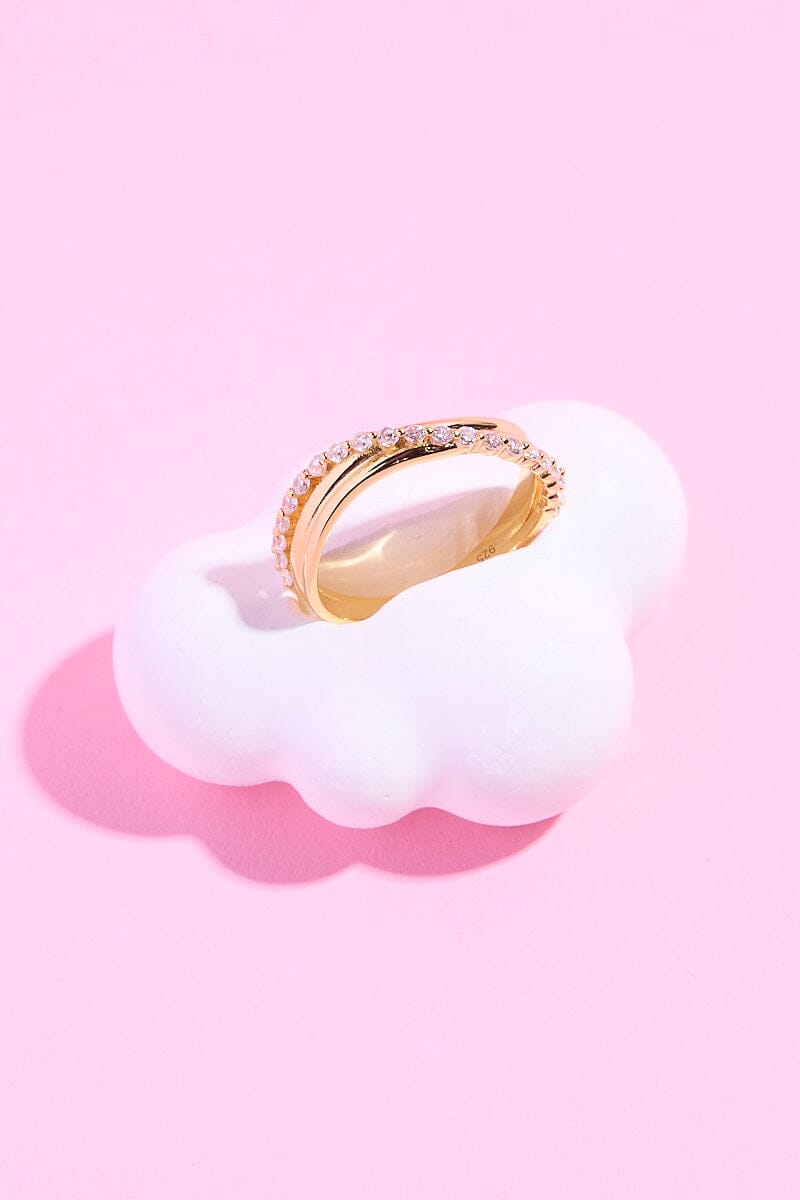 Rolling Waves Sterling Silver Ring Rings mure + grand