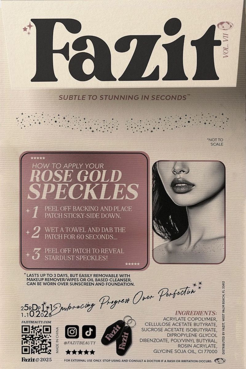 Rose Decolletage Speckles Beauty fazit