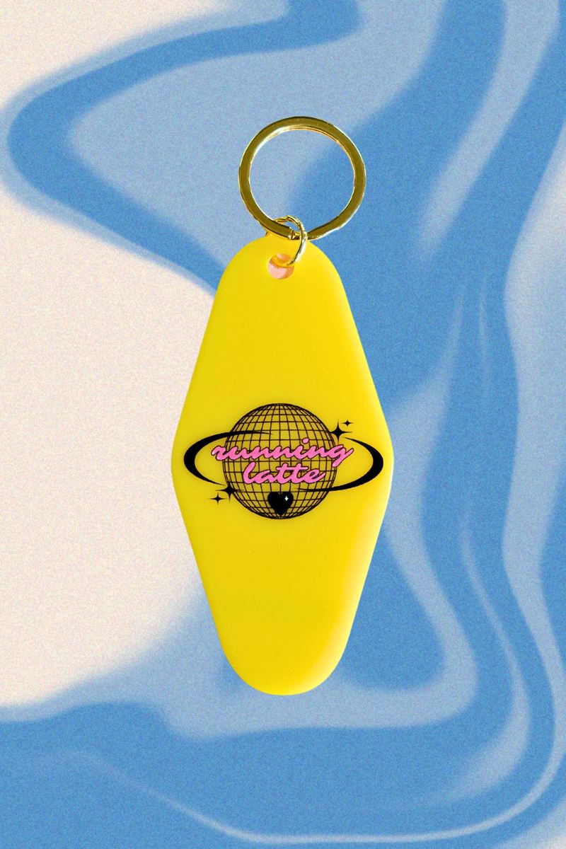 Running Latte Motel Keychain Keychain mure + grand