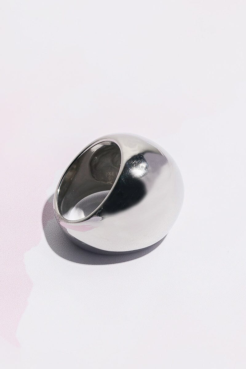 Sadie Bauble Stacking Ring Necklaces mure + grand 6 Silver