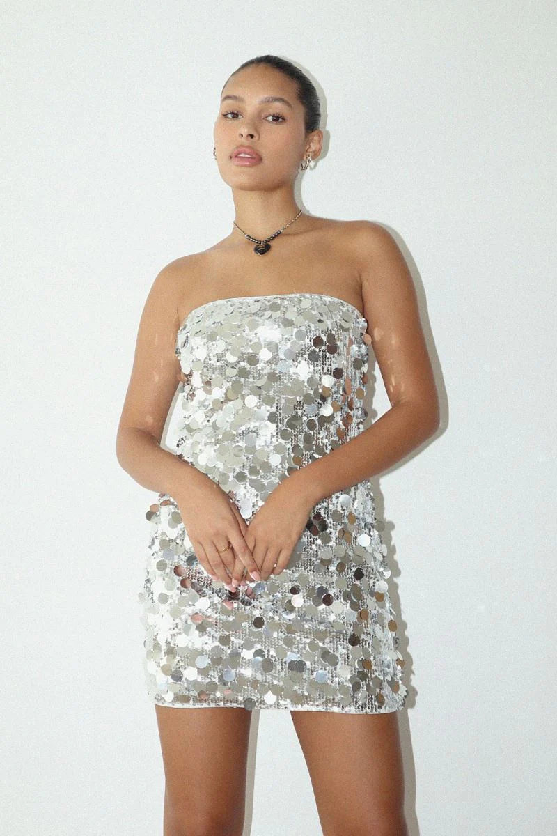 Sequin Mini Dress Clothing Bailey Rose