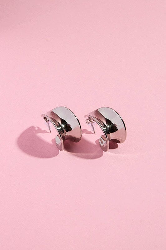 Serenity Scooped Hoop Earrings mure + grand