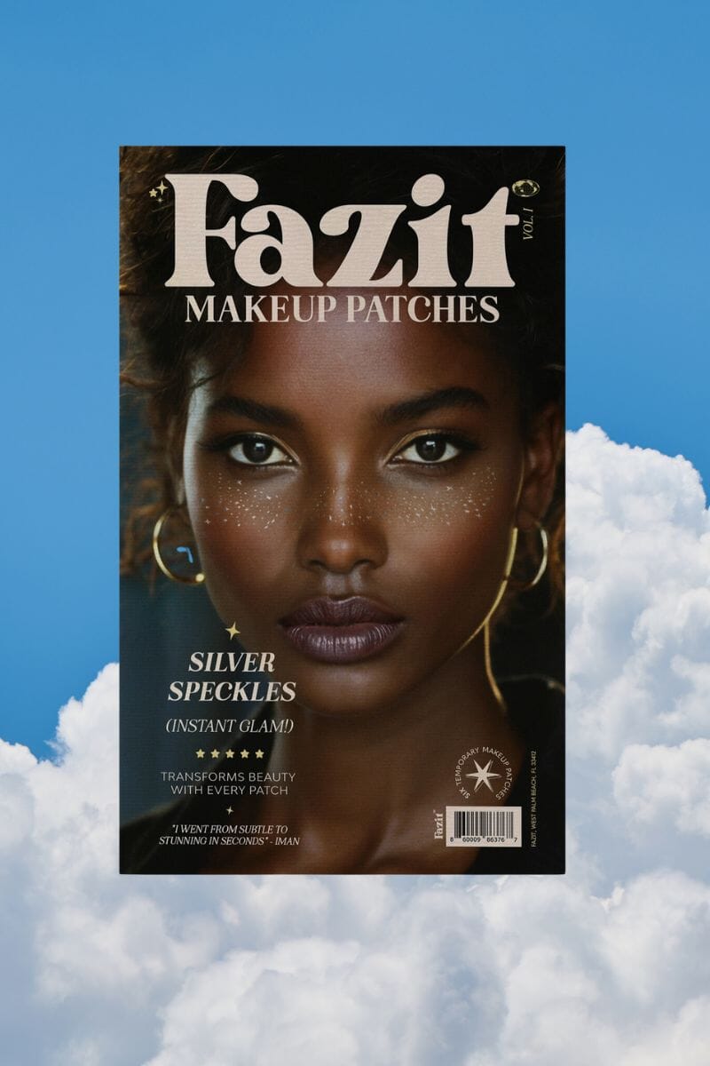 Silver Stardust Speckle Makeup Patches Beauty fazit