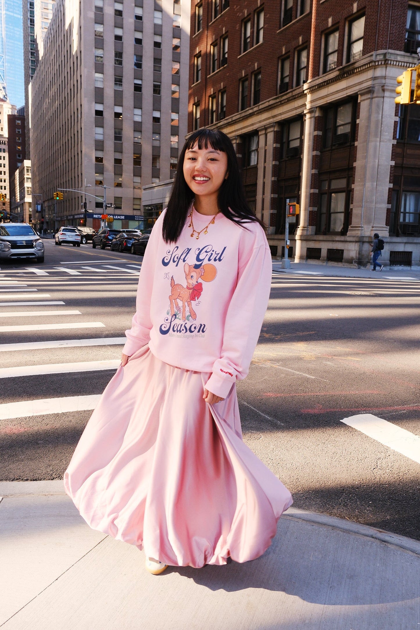 Soft Girl Season Graphic Sweatshirt sweatshirt mure + grand