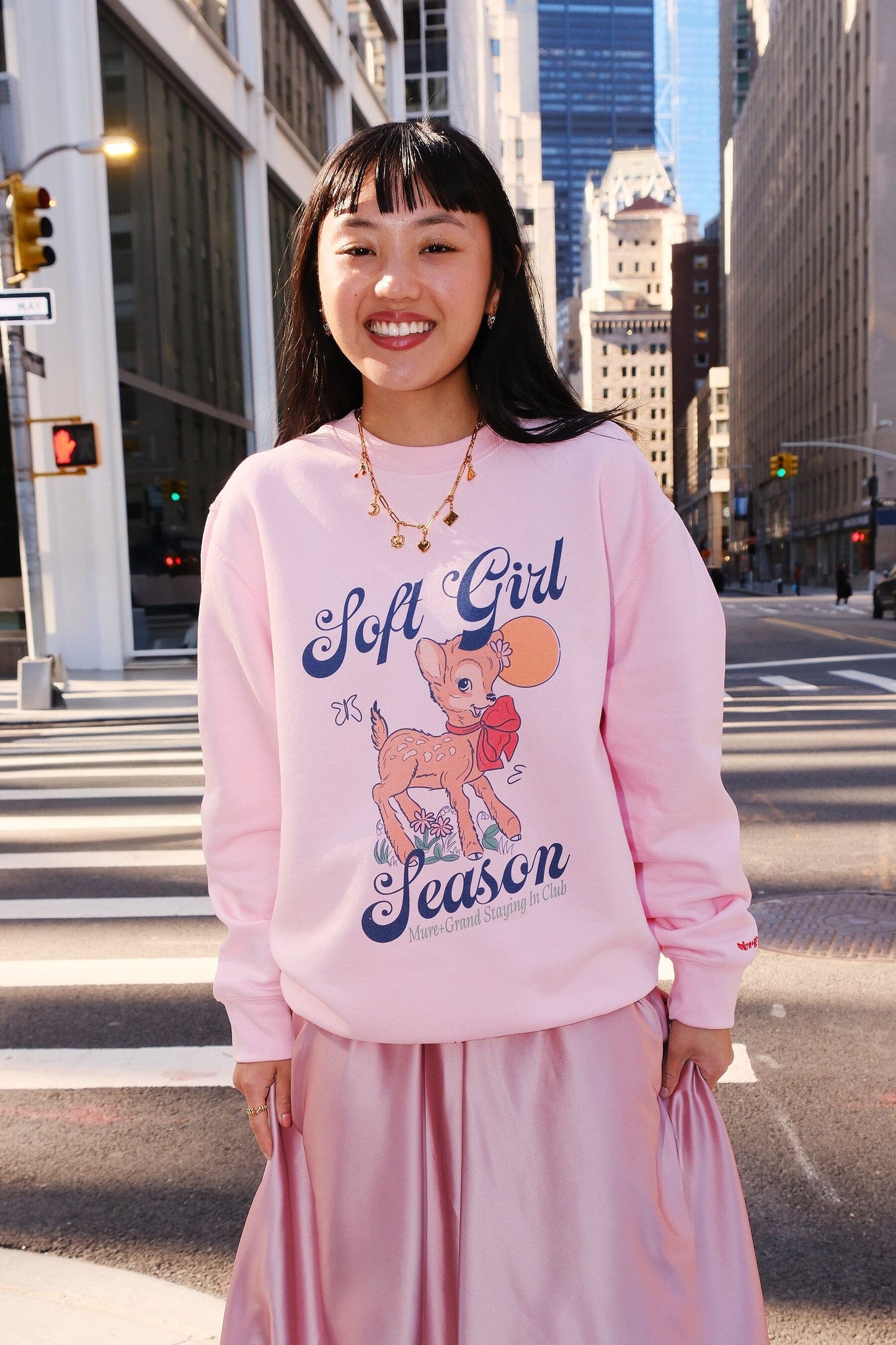 Soft Girl Season Graphic Sweatshirt sweatshirt mure + grand