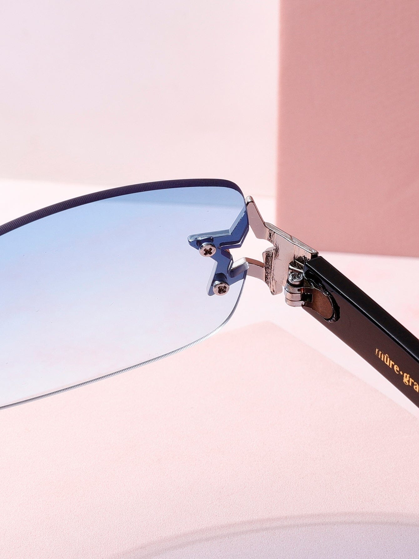 Space Cowboy Rimless Sunglasses Sunglasses mure + grand