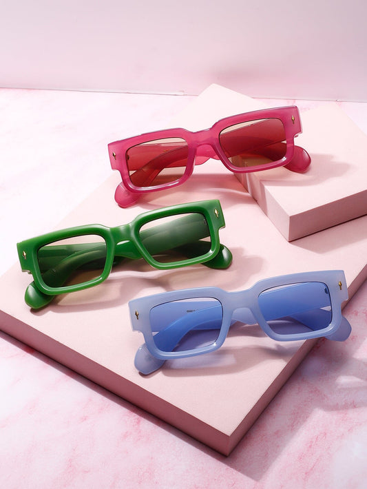 SPF Square Frame Sunglasses Sunglasses mure + grand