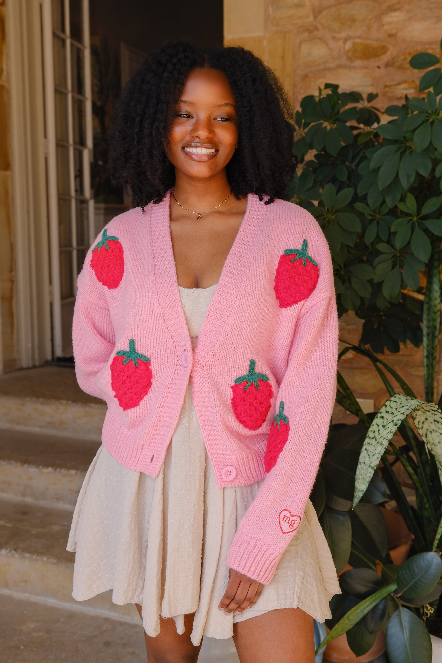 THETOE r Puff Cardigan PINK Sサイズ Homer Puff Cardigan – THE TOÉ