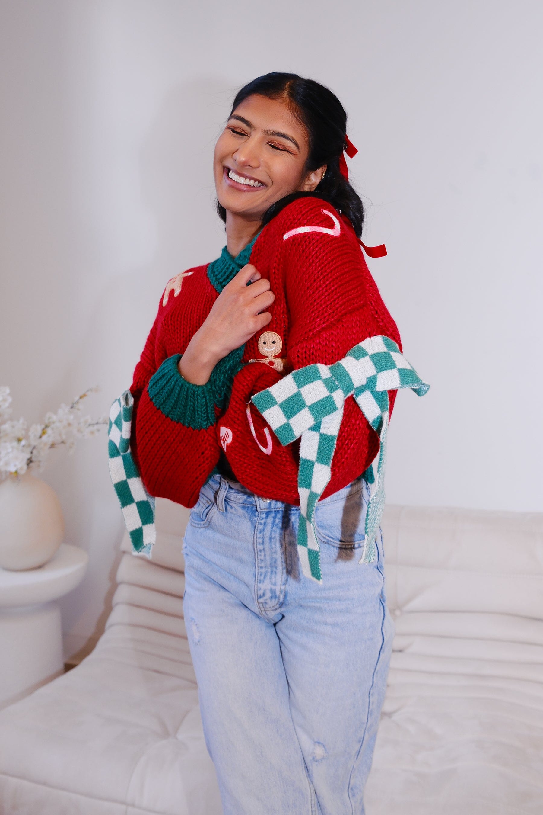 Sugar Plum Puff Cardigan Sweater mure + grand