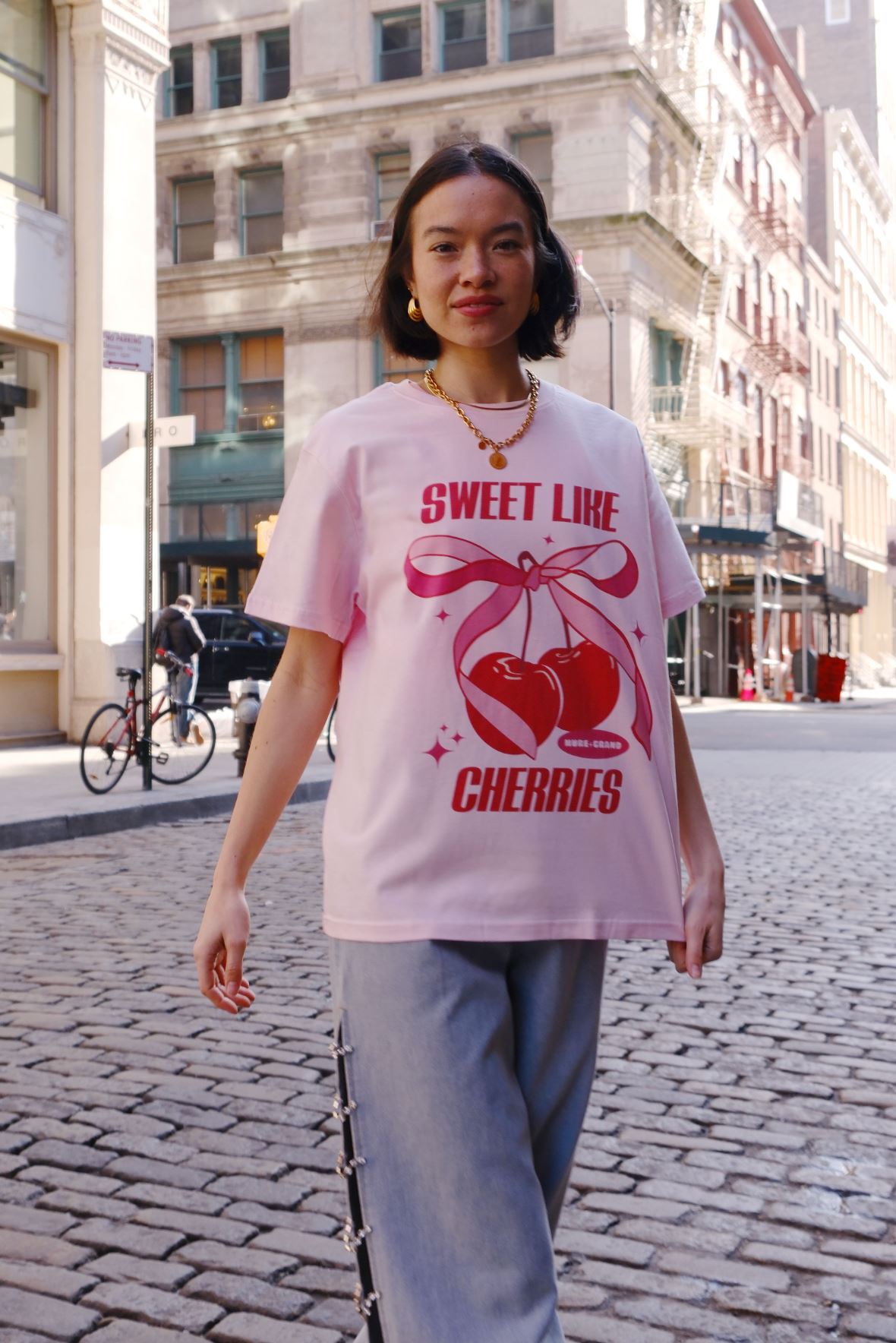 Sweet Like Cherries Graphic T-Shirt t-shirt mure + grand