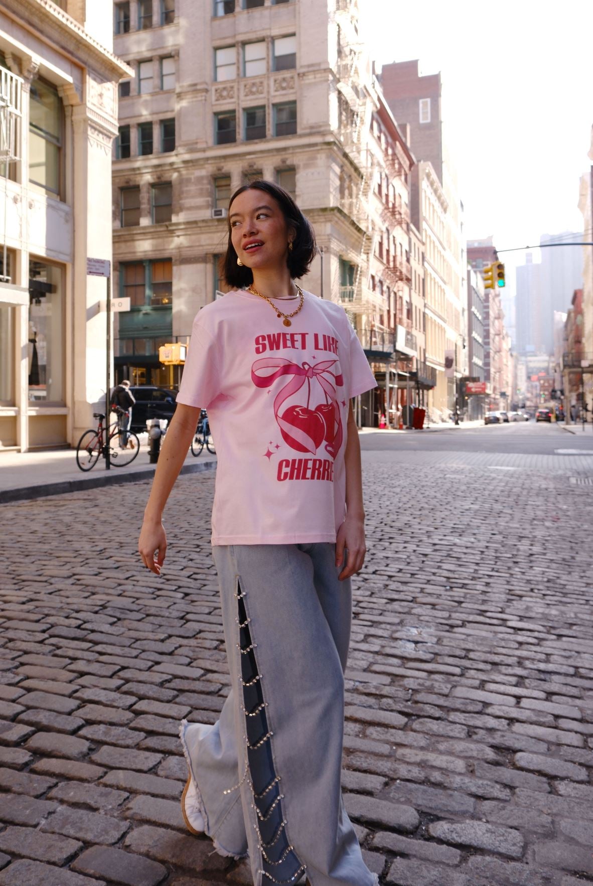 Sweet Like Cherries Graphic T-Shirt t-shirt mure + grand