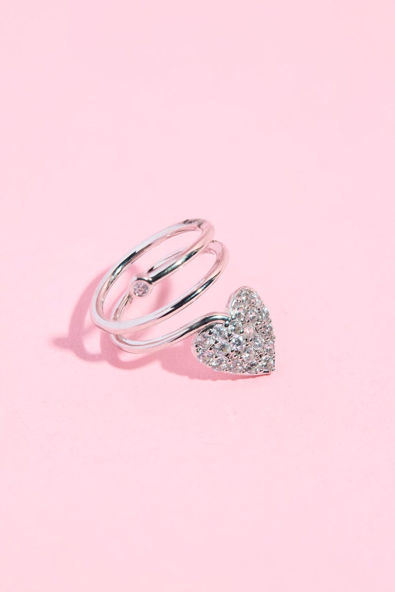 Sweetheart Nail Ring Rings mure + grand Gold