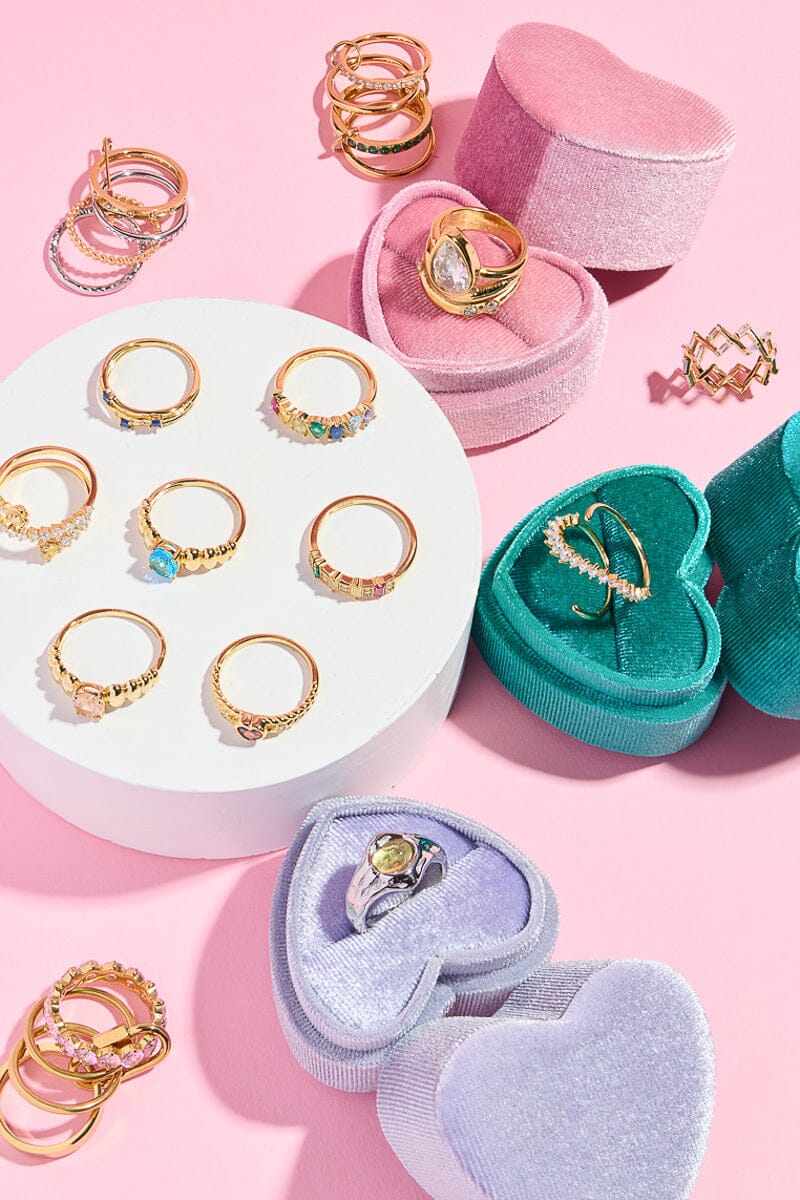 The Tear of Light Stacking Ring Rings mure + grand