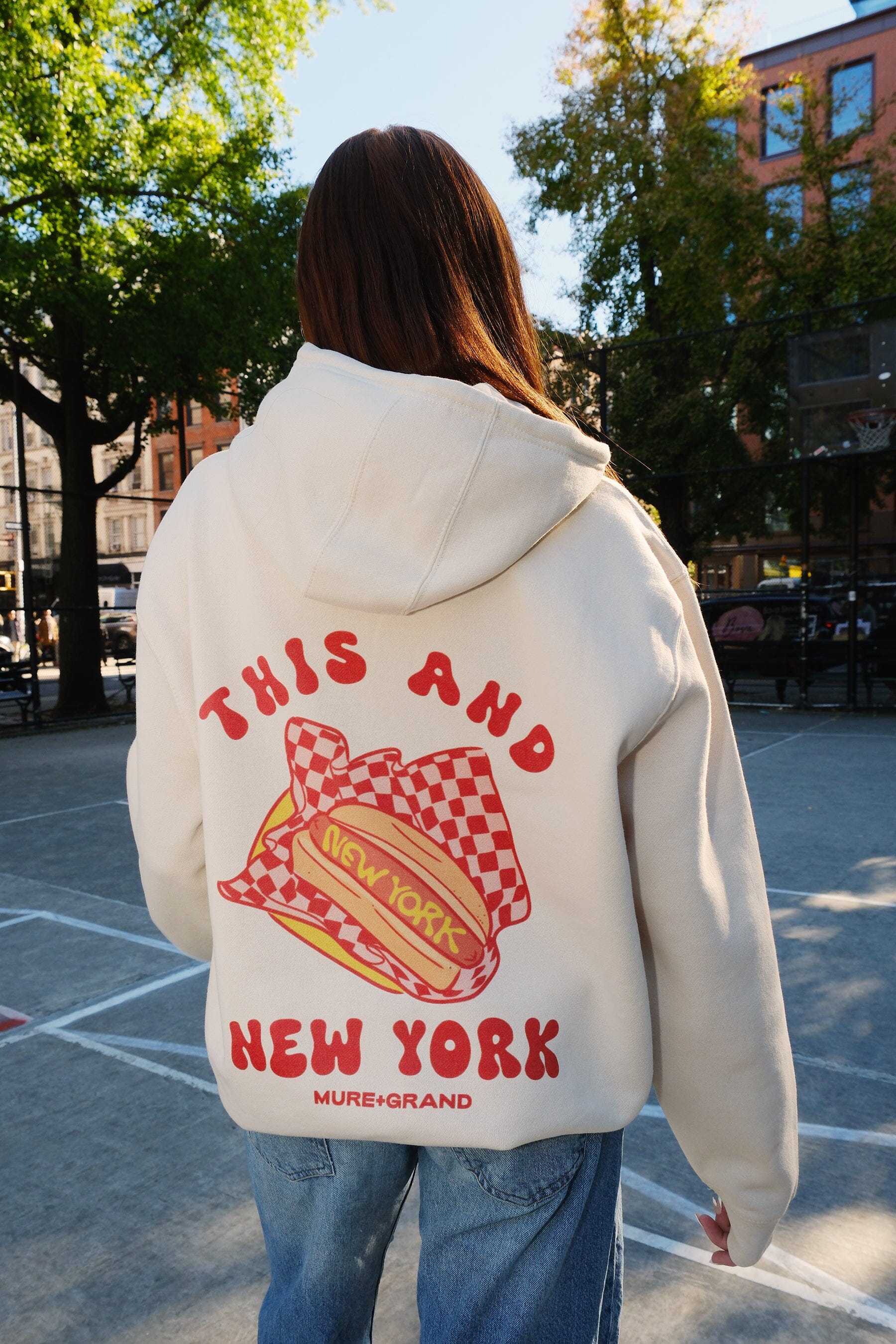 This And New York Graphic Hoodie Hoodie mure + grand