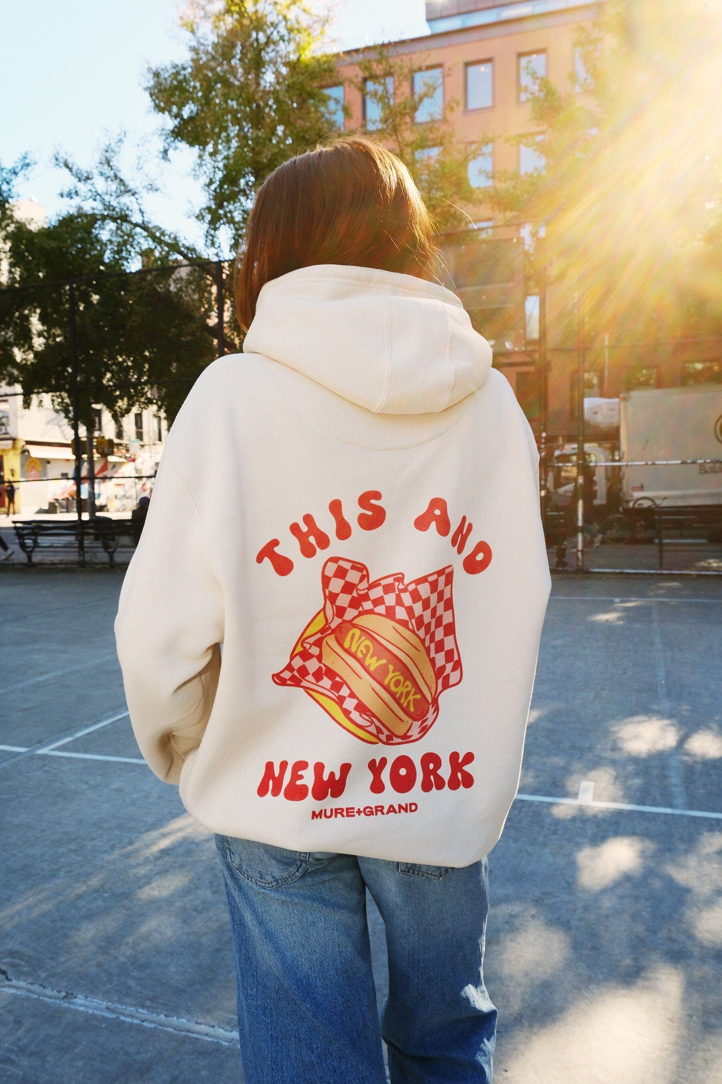 This And New York Graphic Hoodie Hoodie mure + grand
