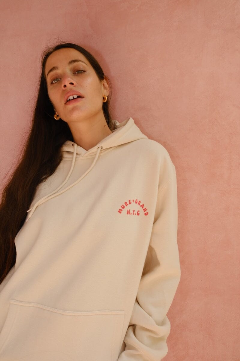 This And New York Graphic Hoodie mure + grand