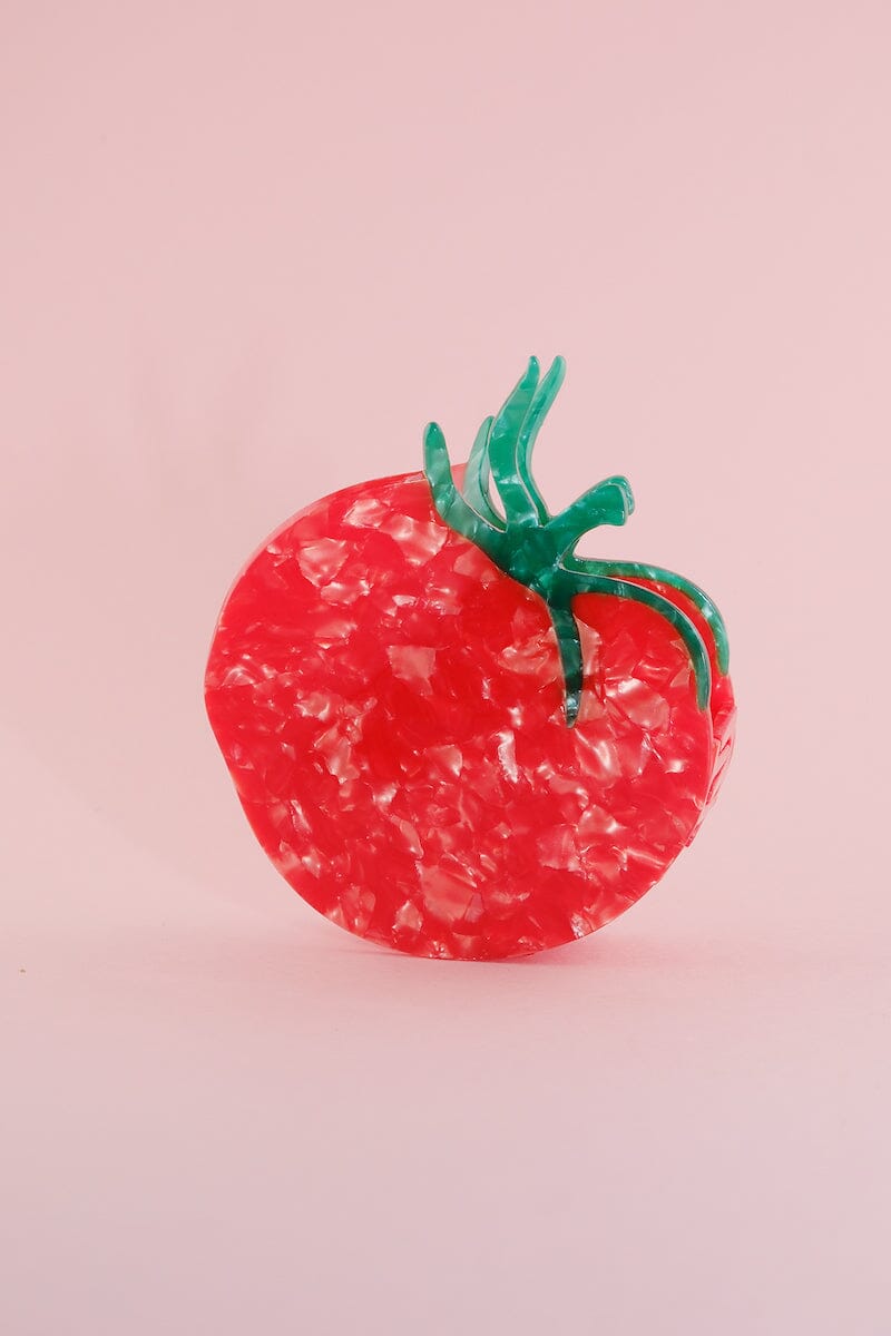 Tomato Claw Clip Hair Accessory mure + grand