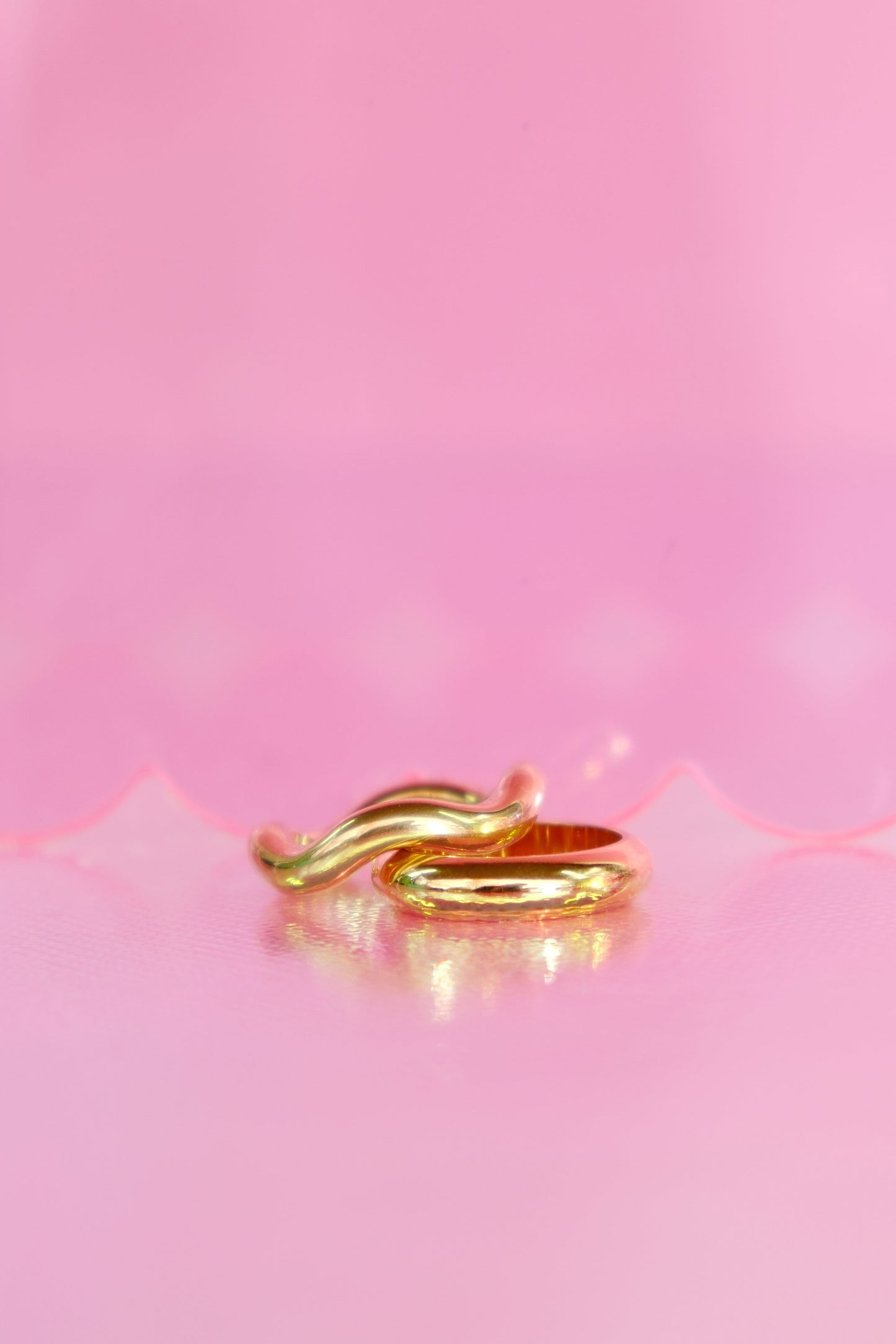 Wave Stacking Ring Rings mure + grand